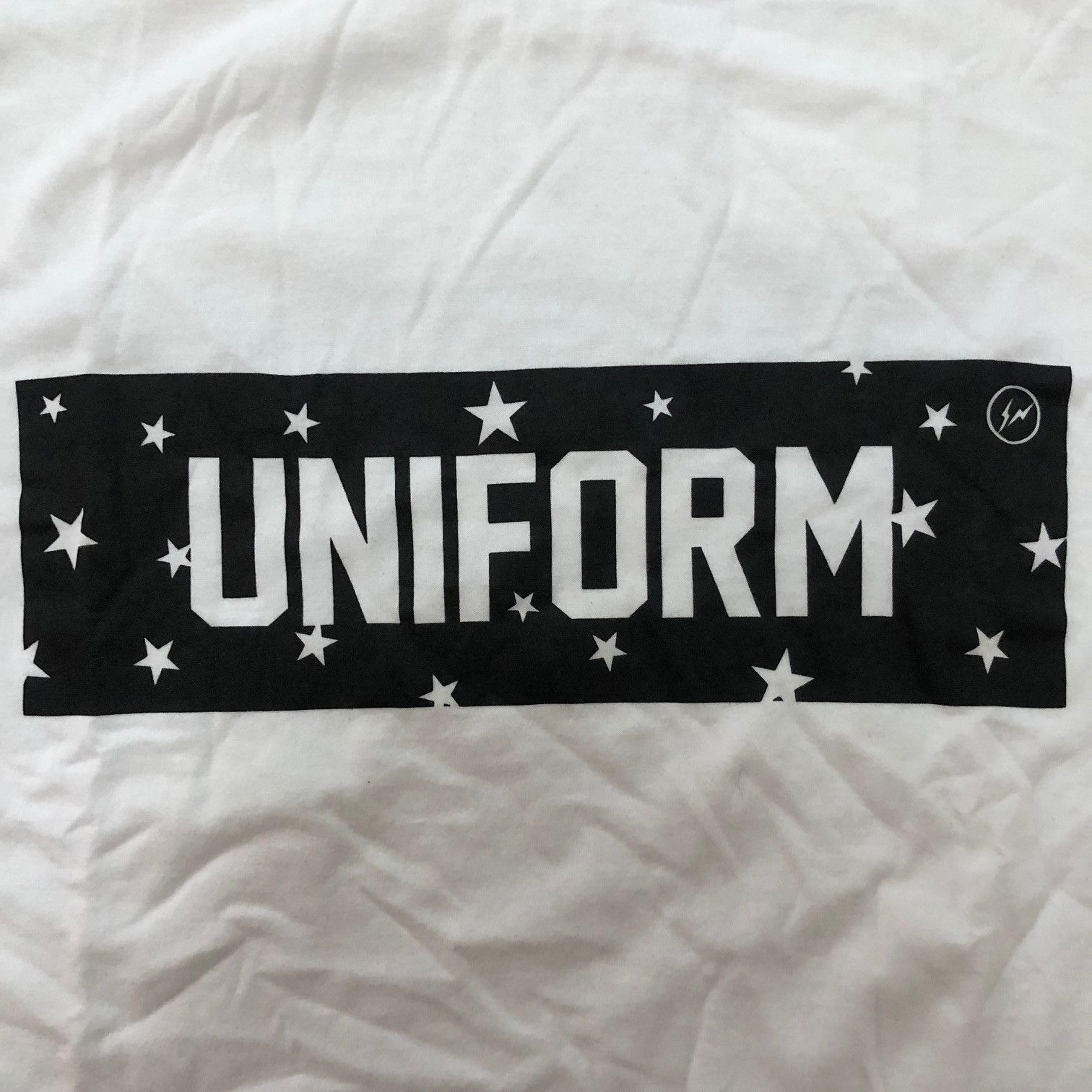 Fragment Design × uniform experiment UNIFORM EXPERIMENT Star Box Logo Tee Shirt Size US S / EU 44-46 / 1 - 4 Thumbnail