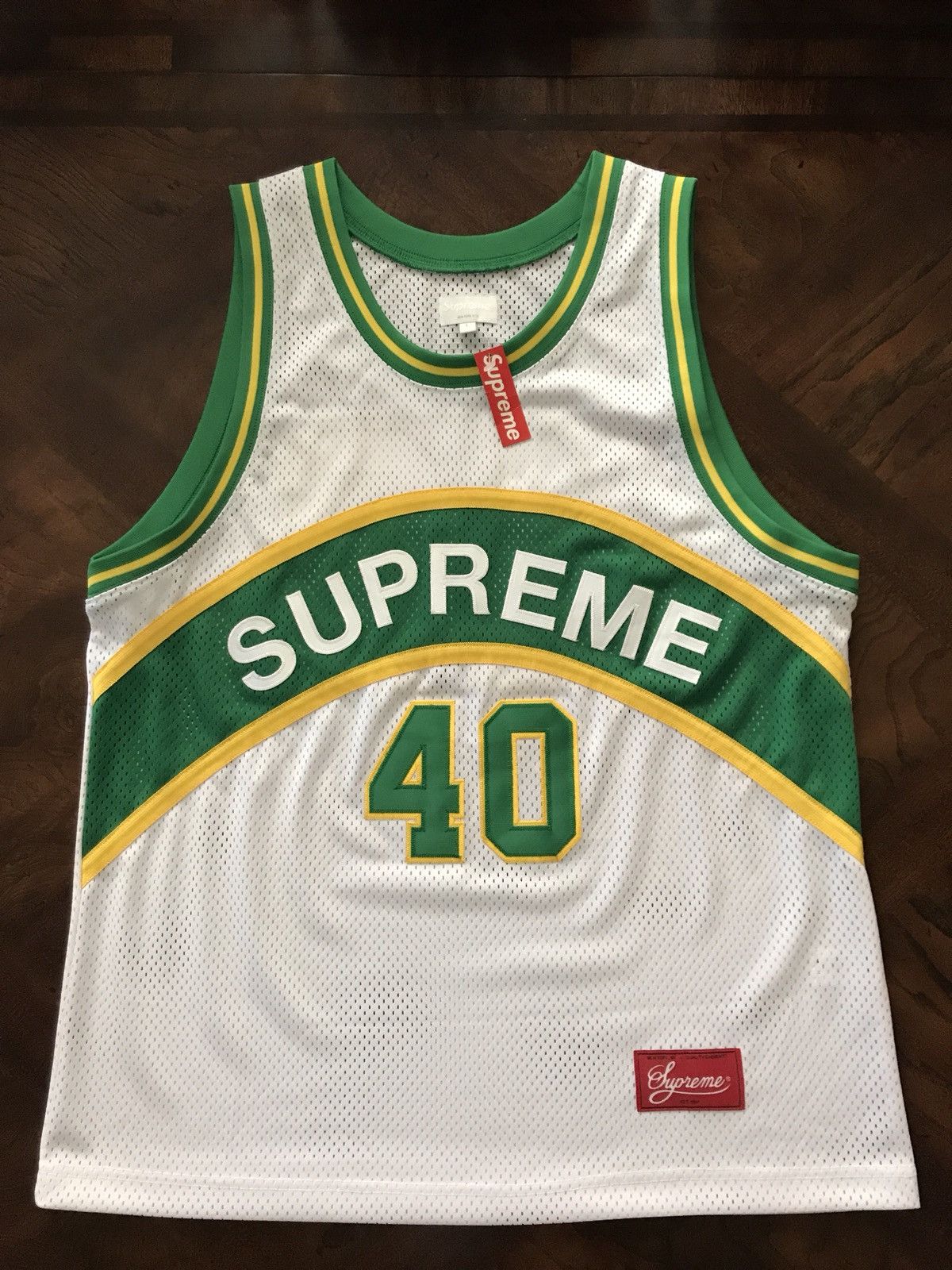 Supreme Curve Basketball Jersey – Grails SF