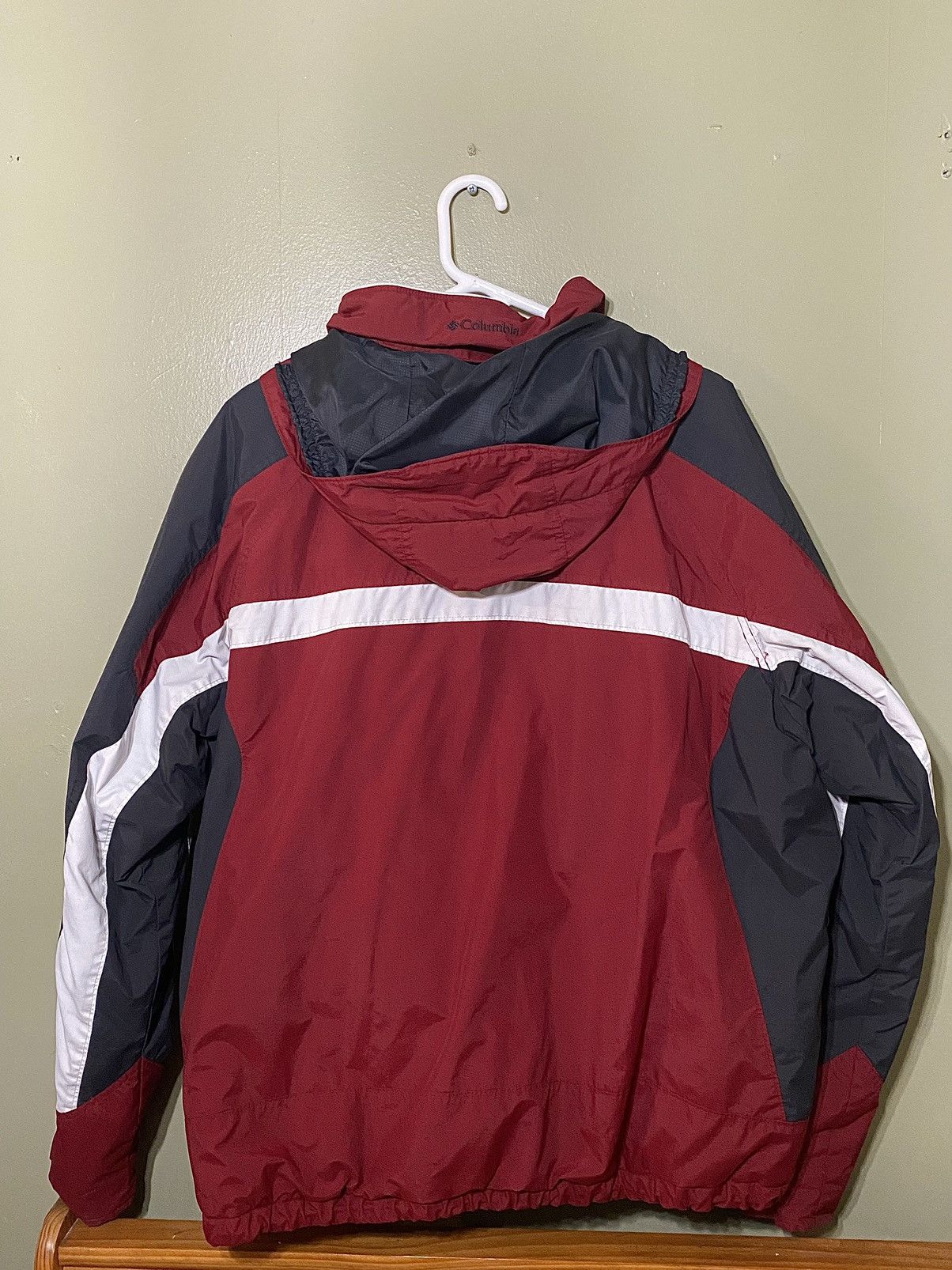 Vintage Vintage Colombia rain jacket red X gortex Size US XL / EU 56 / 4 - 8 Thumbnail