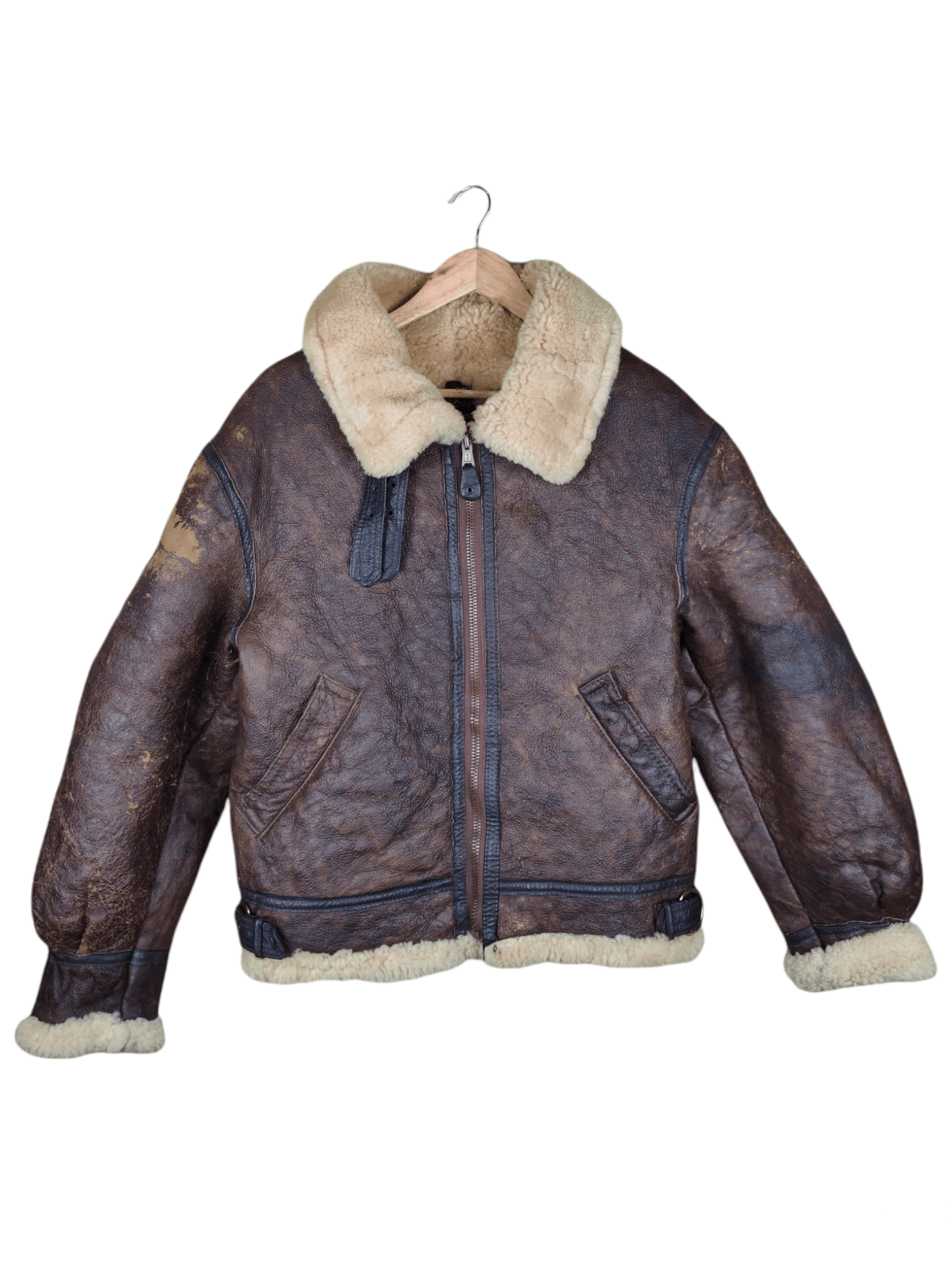 Sage × Vintage Vintage Sage Sheepskin B3 jacket Size US M / EU 48-50 / 2 - 1 Thumbnail