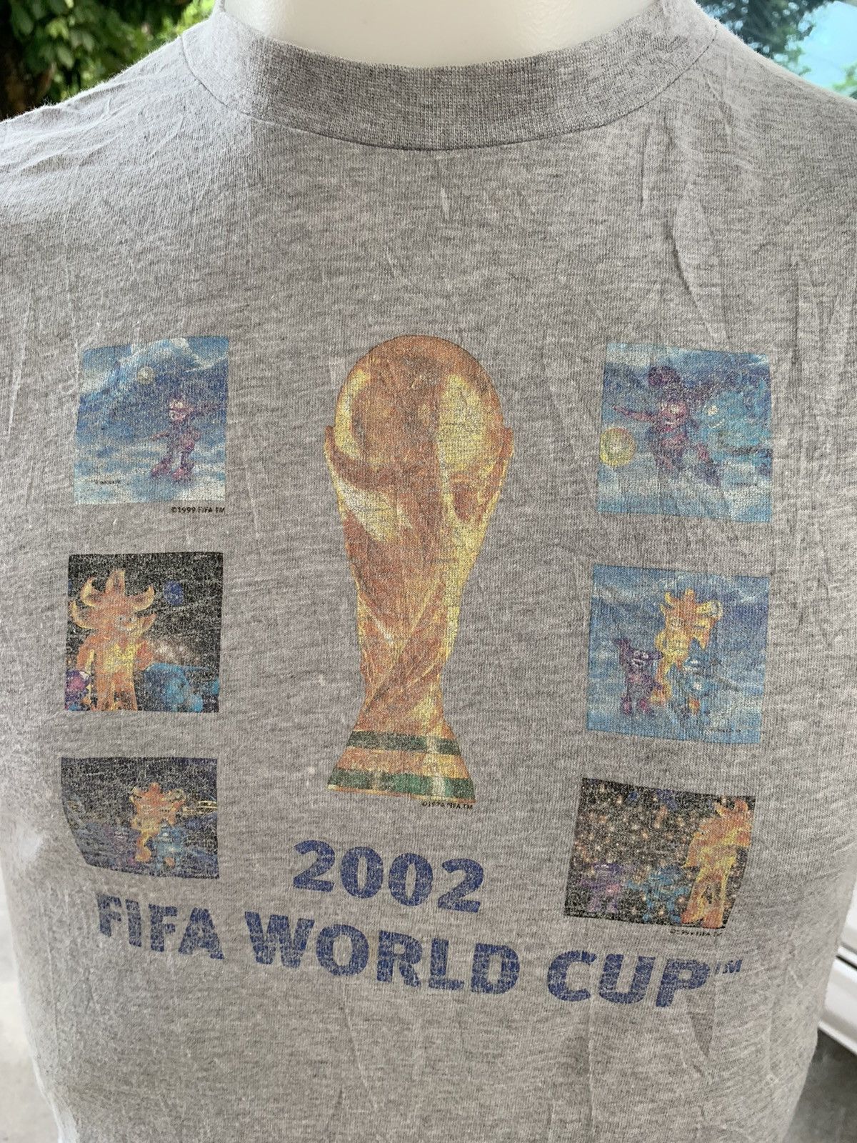Vintage Vintage 00s Fifa world cup Tshirt Size US M / EU 48-50 / 2 - 2 Thumbnail