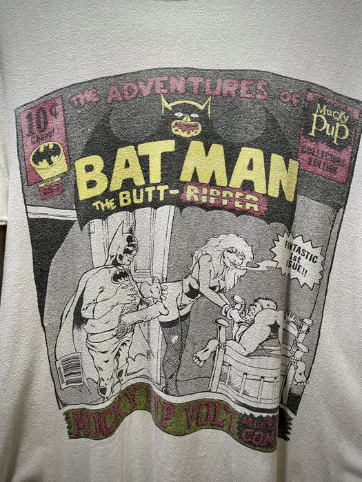 Vintage Mucky pup vintage batman the butt ripper t-shirt | Grailed