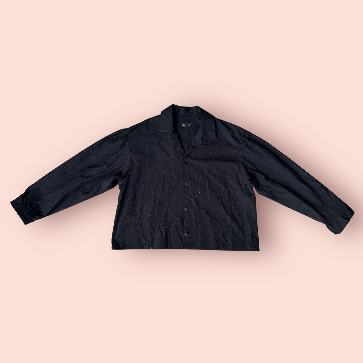 Japanese Brand × Lad Musician VINTAGE LAD MUSICIAN BLACK OVERSIZED BLOUSE Size XL / US 12-14 / IT 48-50 - 6 Thumbnail