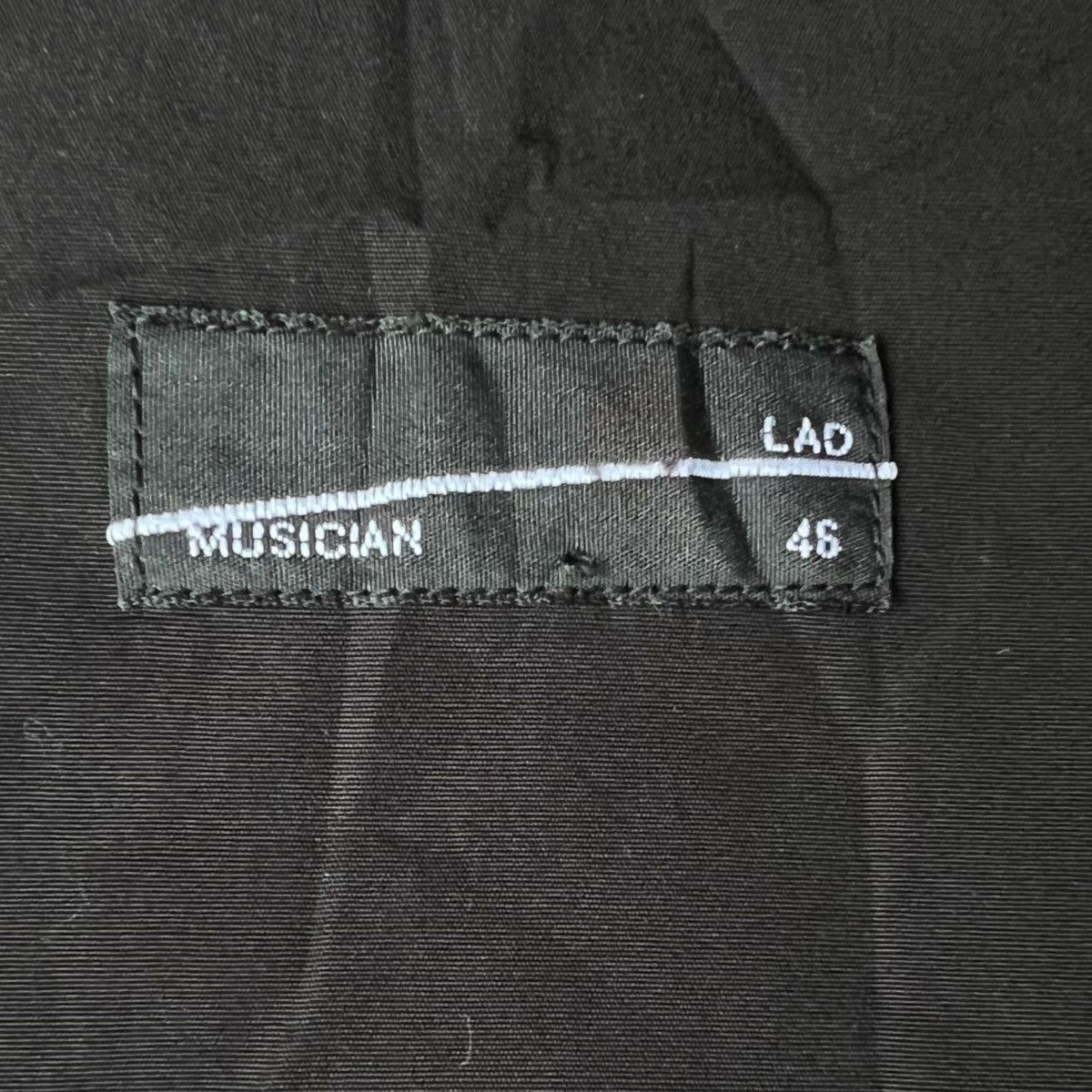 Japanese Brand × Lad Musician VINTAGE LAD MUSICIAN BLACK OVERSIZED BLOUSE Size XL / US 12-14 / IT 48-50 - 8 Thumbnail