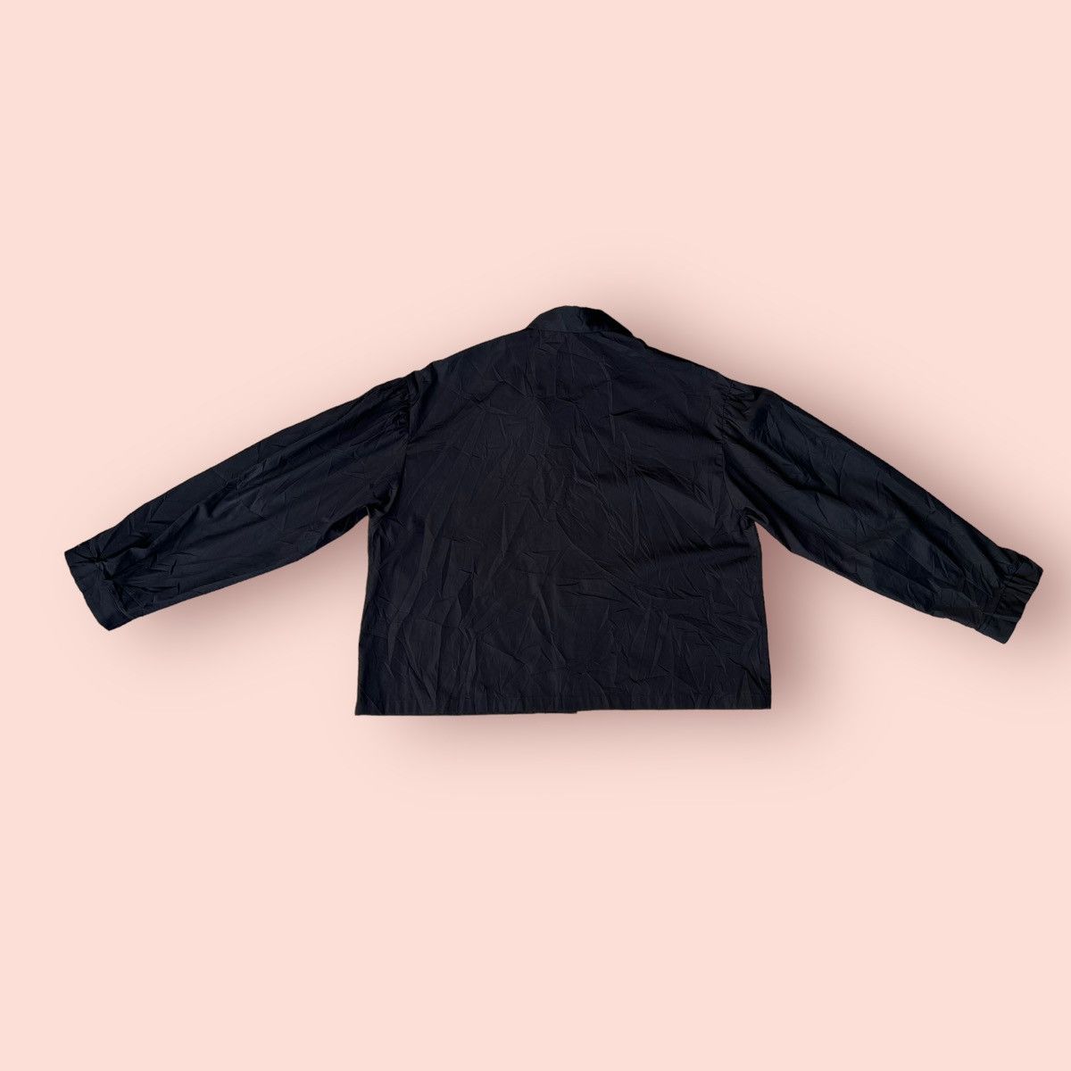 Japanese Brand × Lad Musician VINTAGE LAD MUSICIAN BLACK OVERSIZED BLOUSE Size XL / US 12-14 / IT 48-50 - 18 Thumbnail