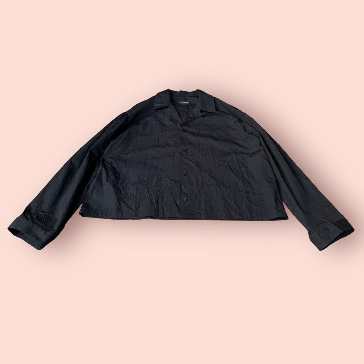 Japanese Brand × Lad Musician VINTAGE LAD MUSICIAN BLACK OVERSIZED BLOUSE Size XL / US 12-14 / IT 48-50 - 10 Thumbnail