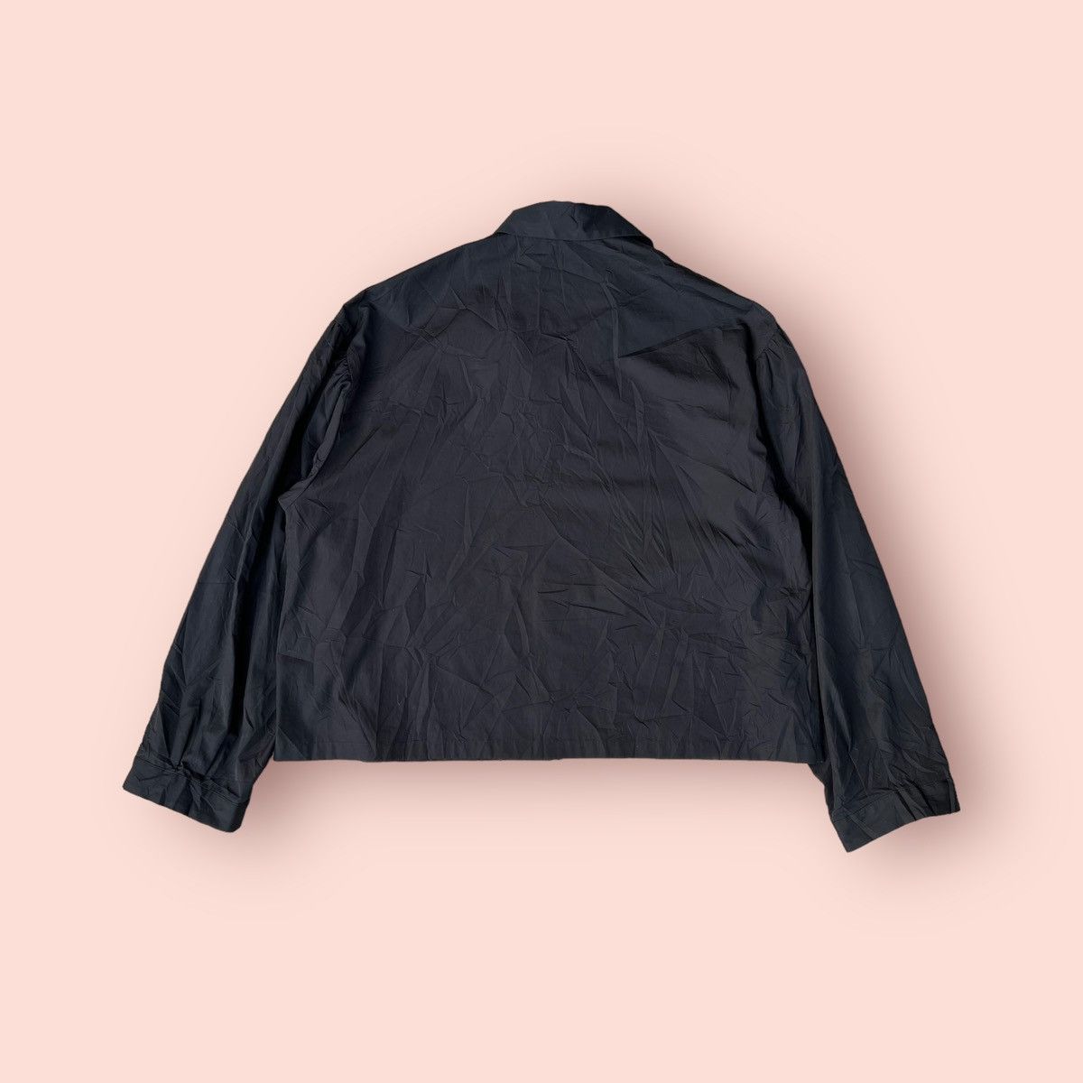 Japanese Brand × Lad Musician VINTAGE LAD MUSICIAN BLACK OVERSIZED BLOUSE Size XL / US 12-14 / IT 48-50 - 3 Thumbnail