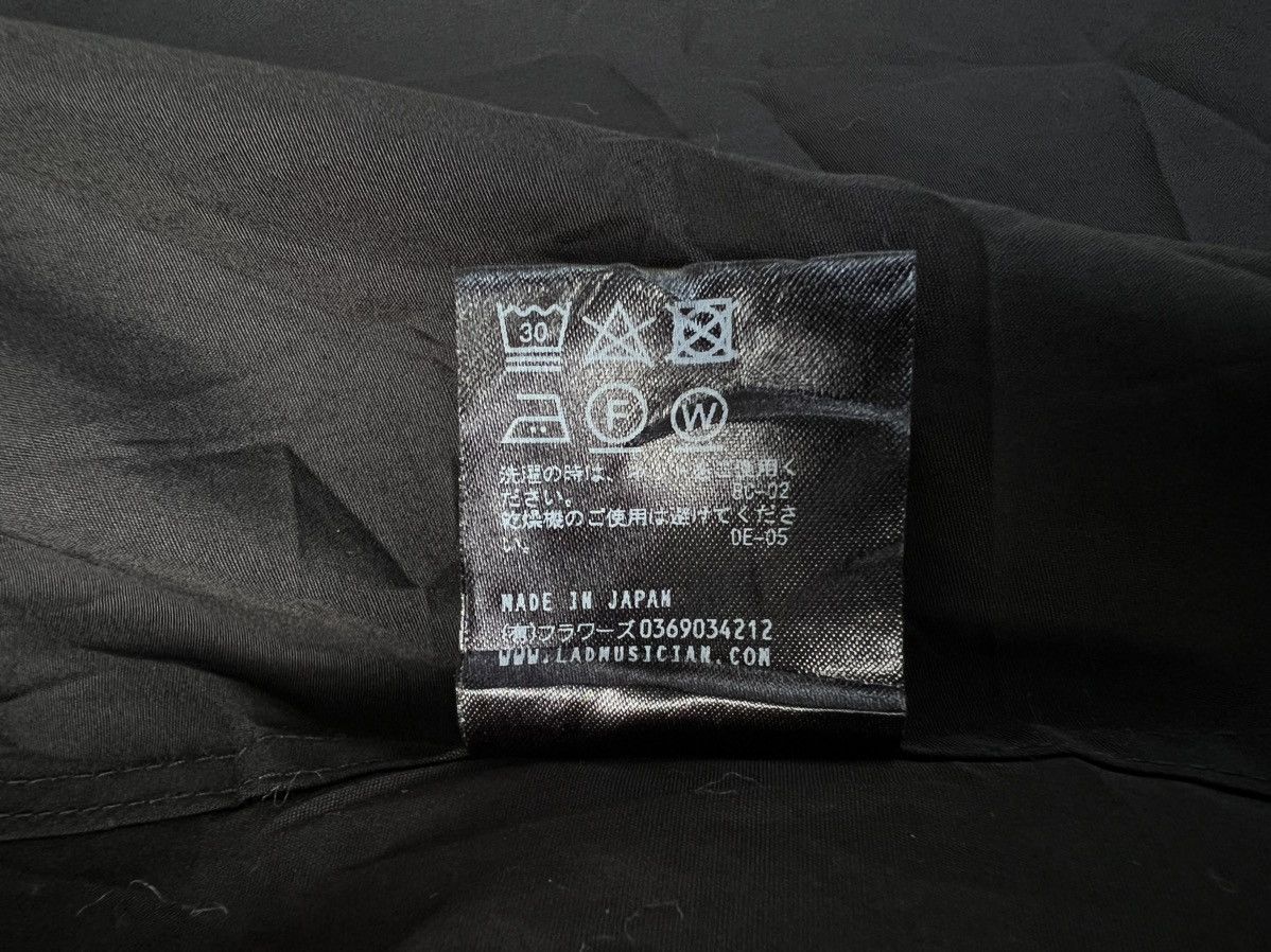 Japanese Brand × Lad Musician VINTAGE LAD MUSICIAN BLACK OVERSIZED BLOUSE Size XL / US 12-14 / IT 48-50 - 16 Thumbnail