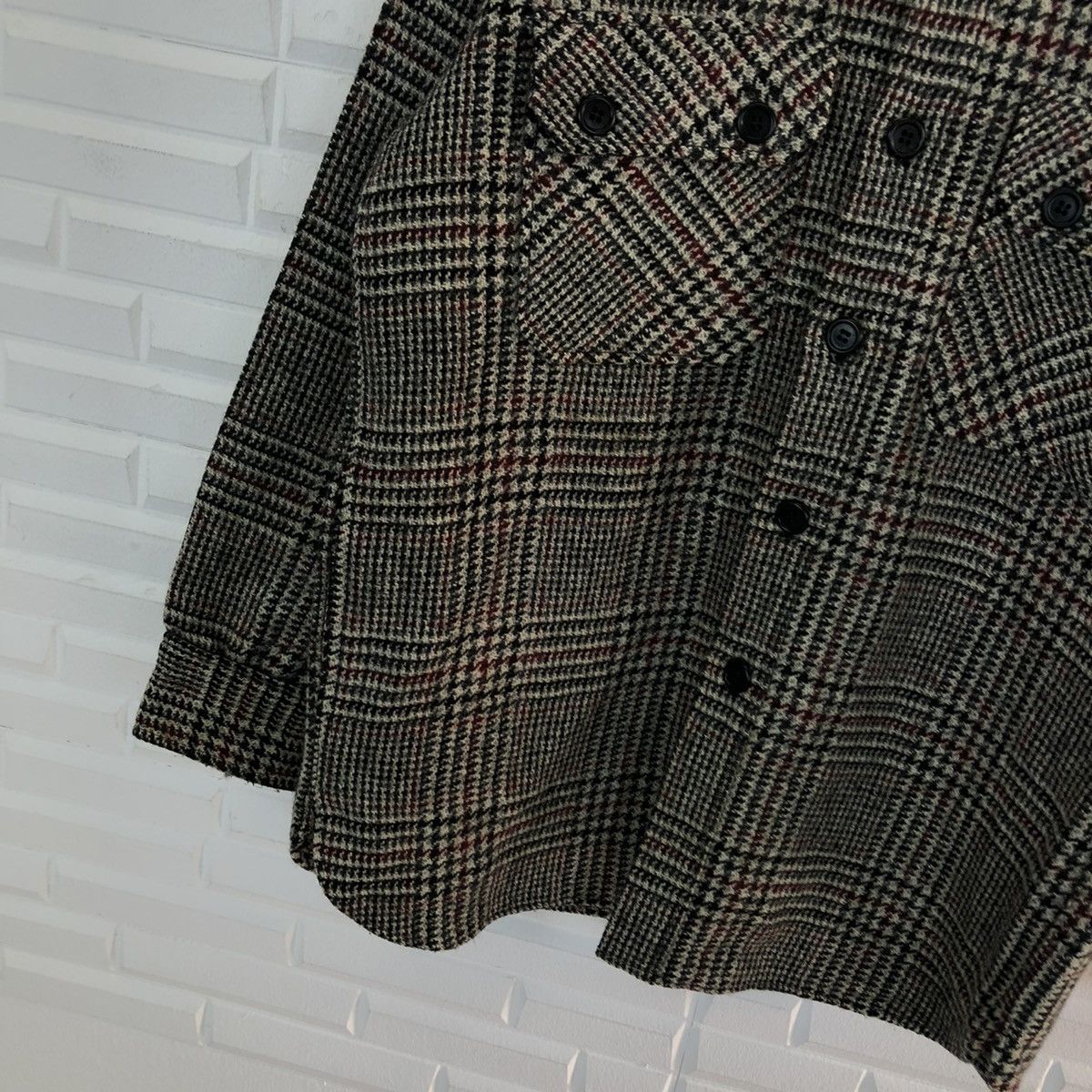 Japanese Brand VINTAGE WOOL JACKET NORM THOMPSON TARTAN DESIGN Size US M / EU 48-50 / 2 - 4 Thumbnail