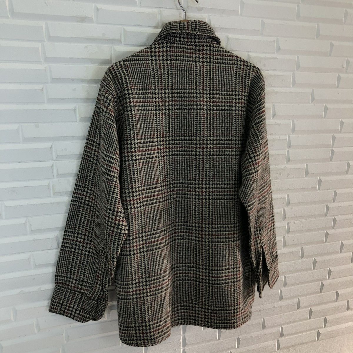 Japanese Brand VINTAGE WOOL JACKET NORM THOMPSON TARTAN DESIGN Size US M / EU 48-50 / 2 - 8 Thumbnail
