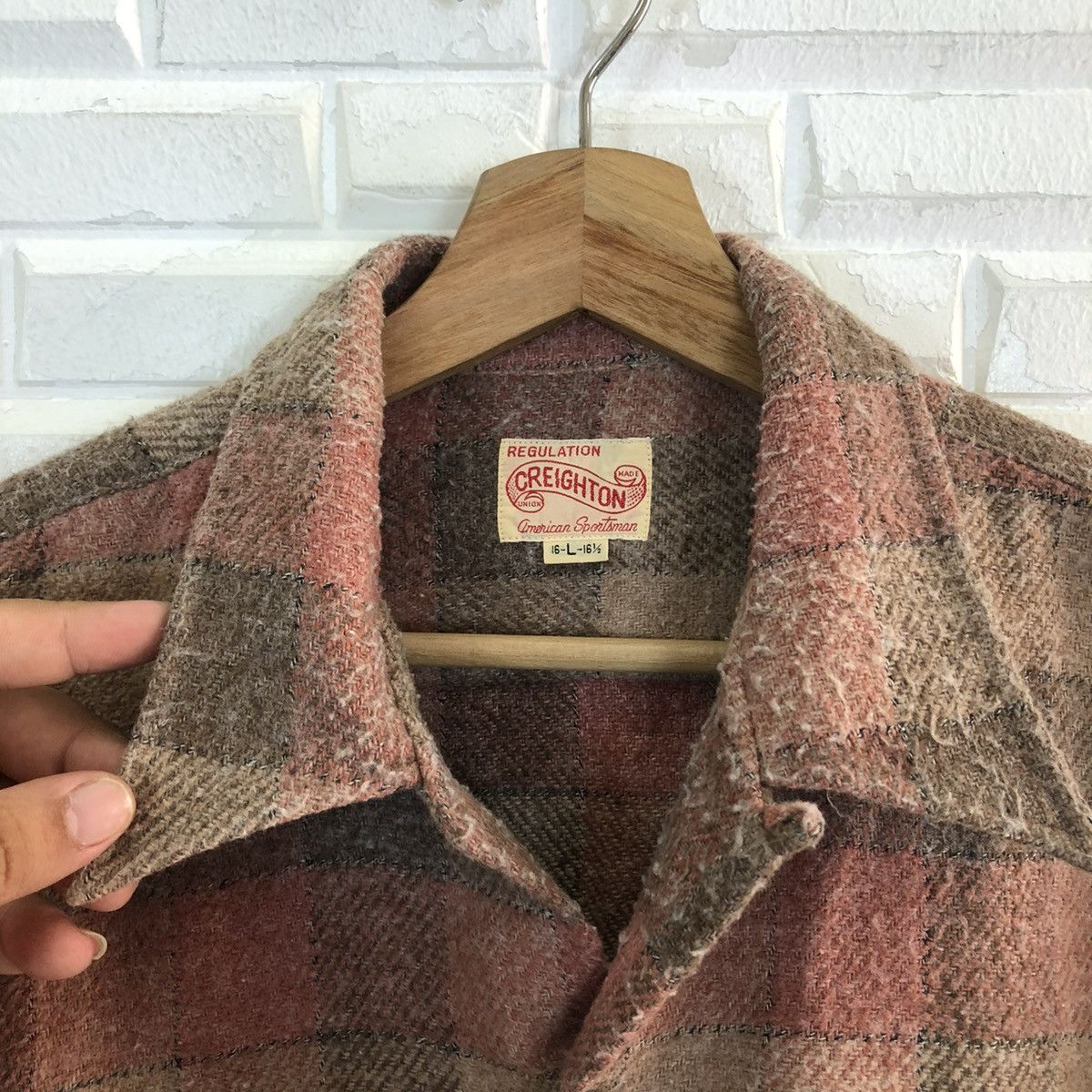Flannel VINTAGE REGULATION CREIGHTON AMERICAN SPORTMAN FLANNEL Size US L / EU 52-54 / 3 - 7 Thumbnail