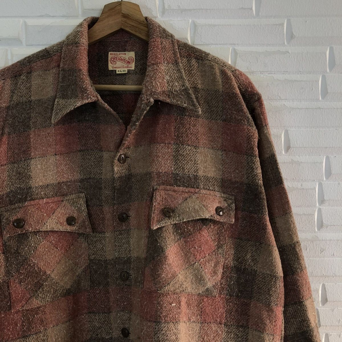 Flannel VINTAGE REGULATION CREIGHTON AMERICAN SPORTMAN FLANNEL Size US L / EU 52-54 / 3 - 5 Thumbnail