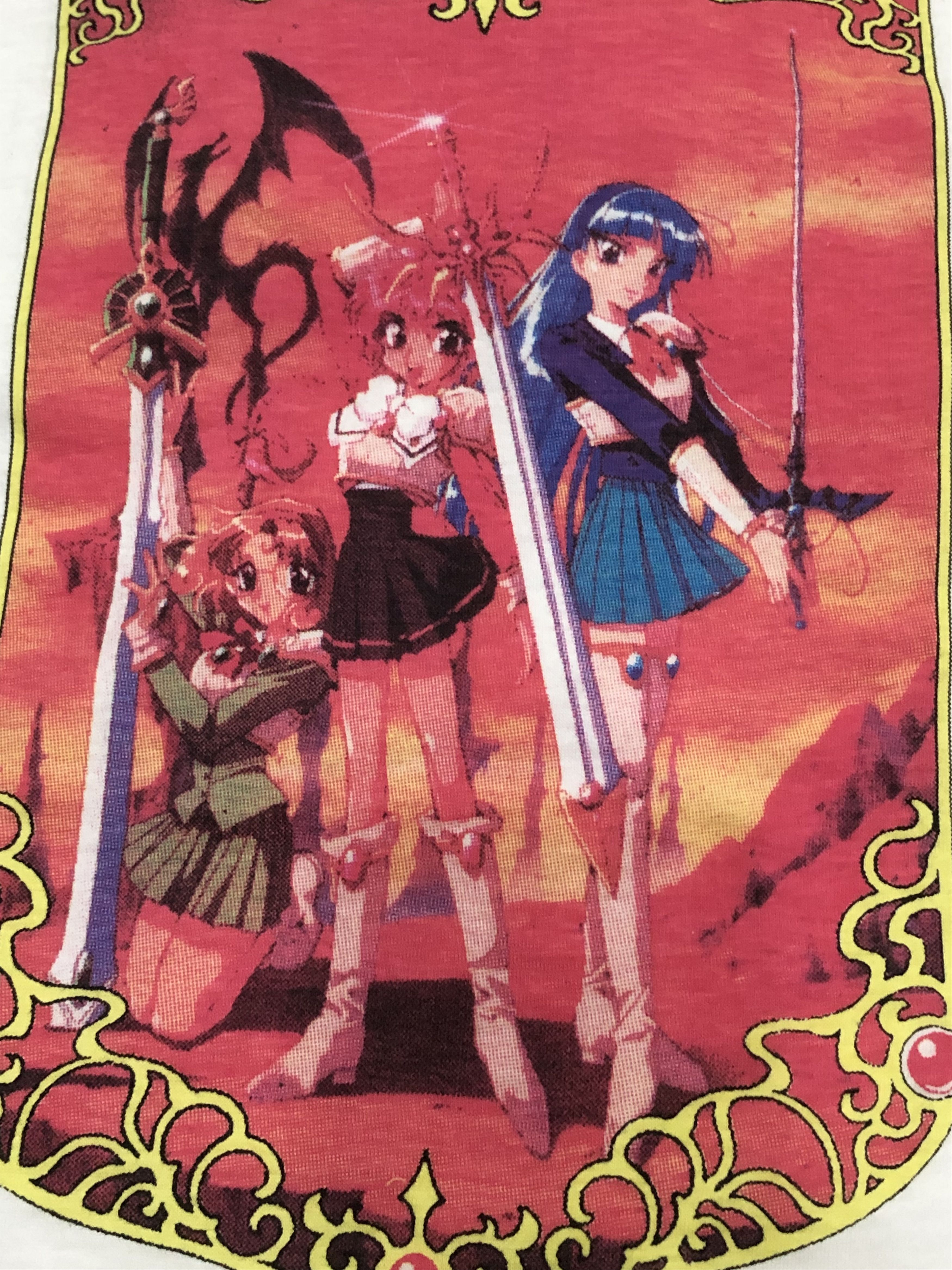 Cartoon Network × Japanese Brand × Vintage Vintage Japanese Manga Magic Knight Rayearth T-shirts Size US M / EU 48-50 / 2 - 3 Thumbnail