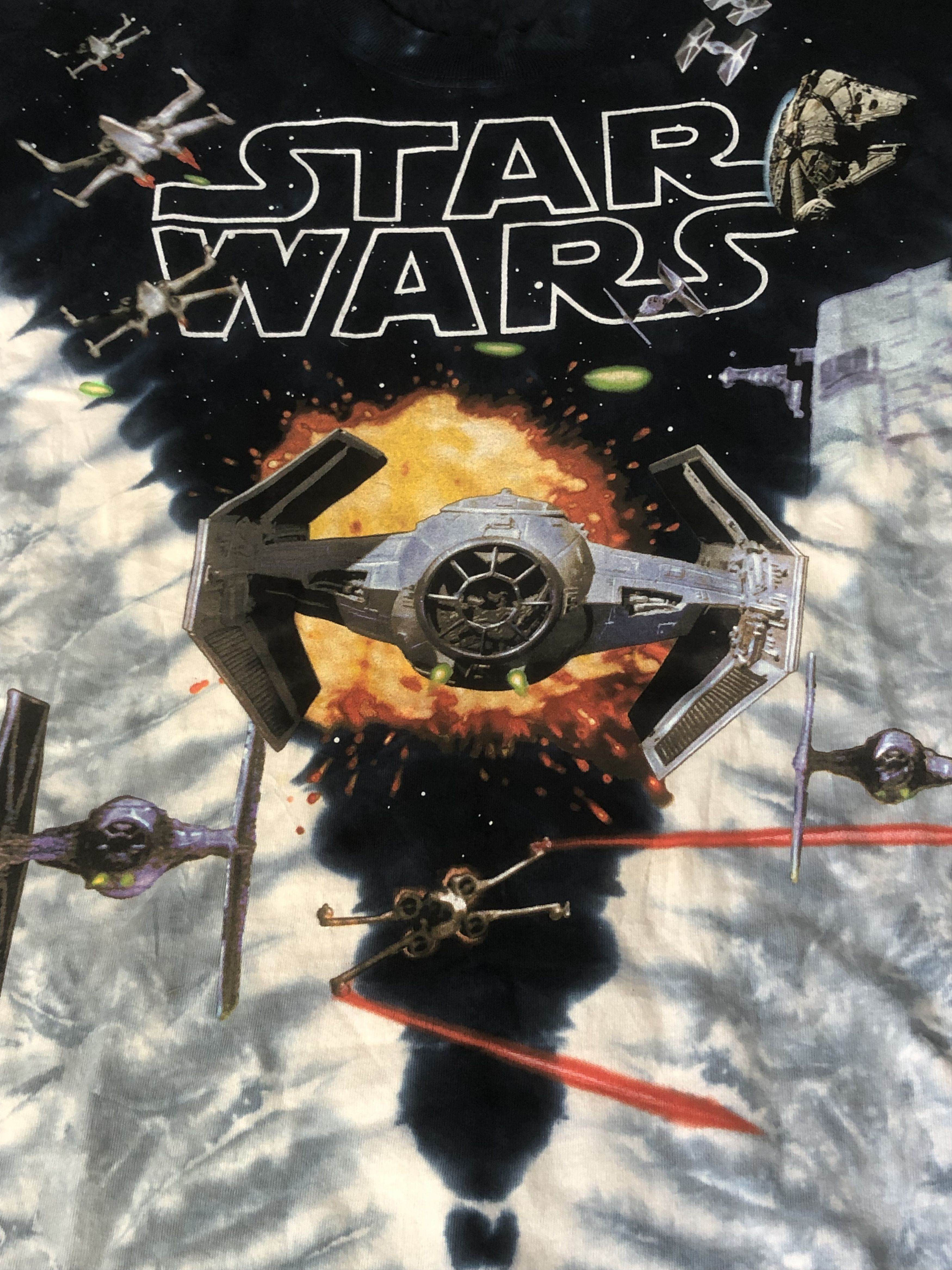 Liquid Blue × Star Wars × Vintage Vintage Rare 90s Star Wars Liqiud Blue T-shirts Size US XL / EU 56 / 4 - 3 Thumbnail