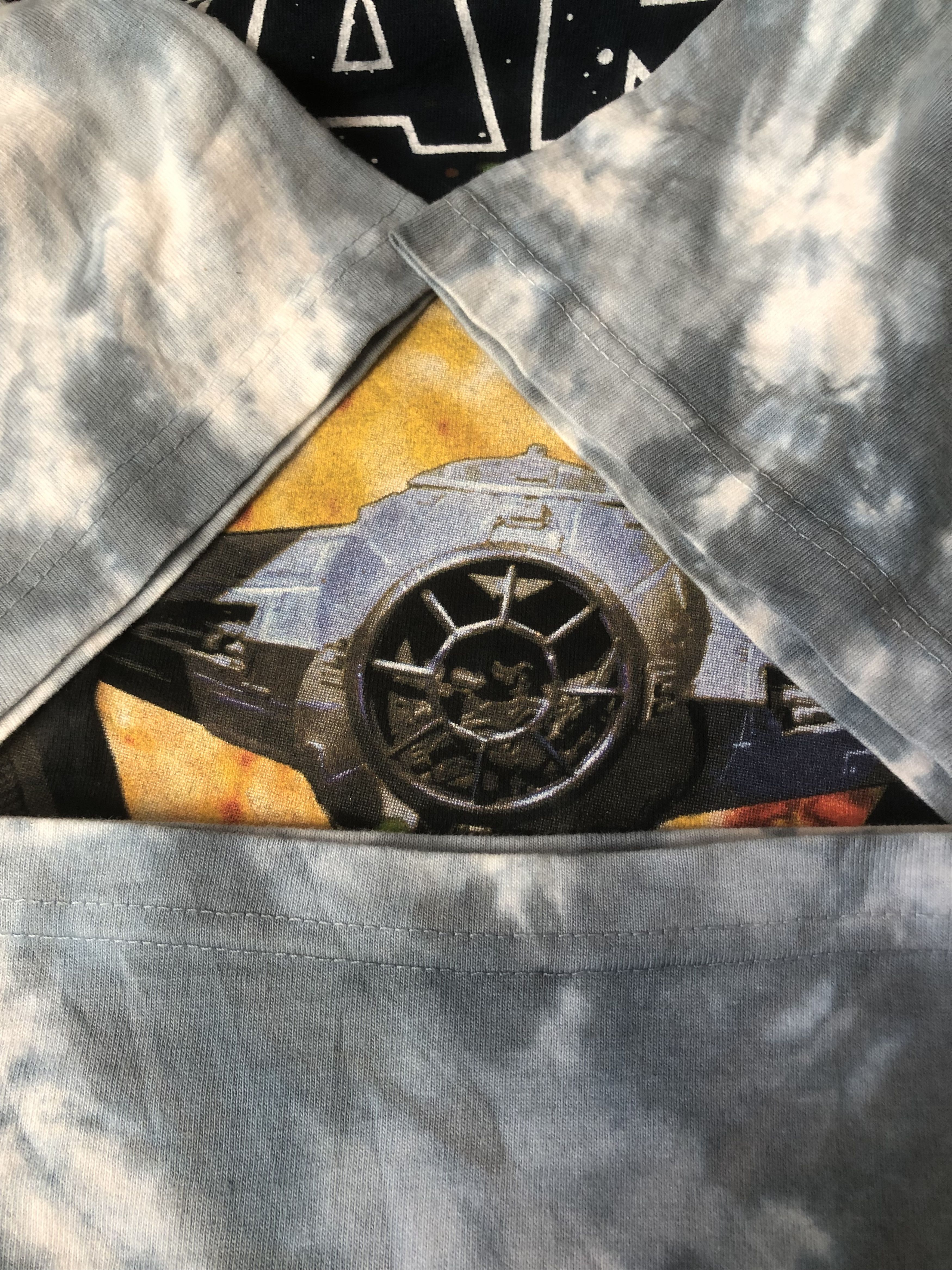 Liquid Blue × Star Wars × Vintage Vintage Rare 90s Star Wars Liqiud Blue T-shirts Size US XL / EU 56 / 4 - 7 Thumbnail