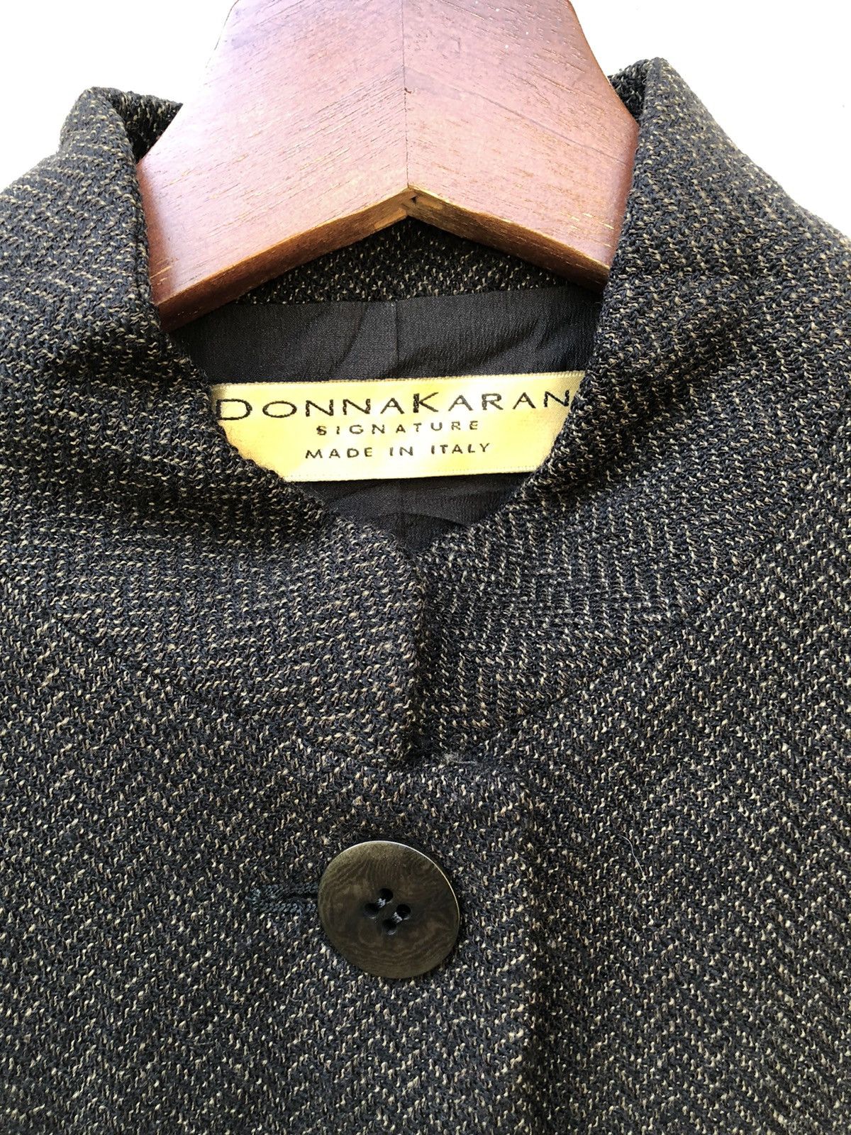 DKNY DESIGNER DONNA KARAN DKNY MANDARIN JACKET Size S / US 4 / IT 40 - 3 Thumbnail