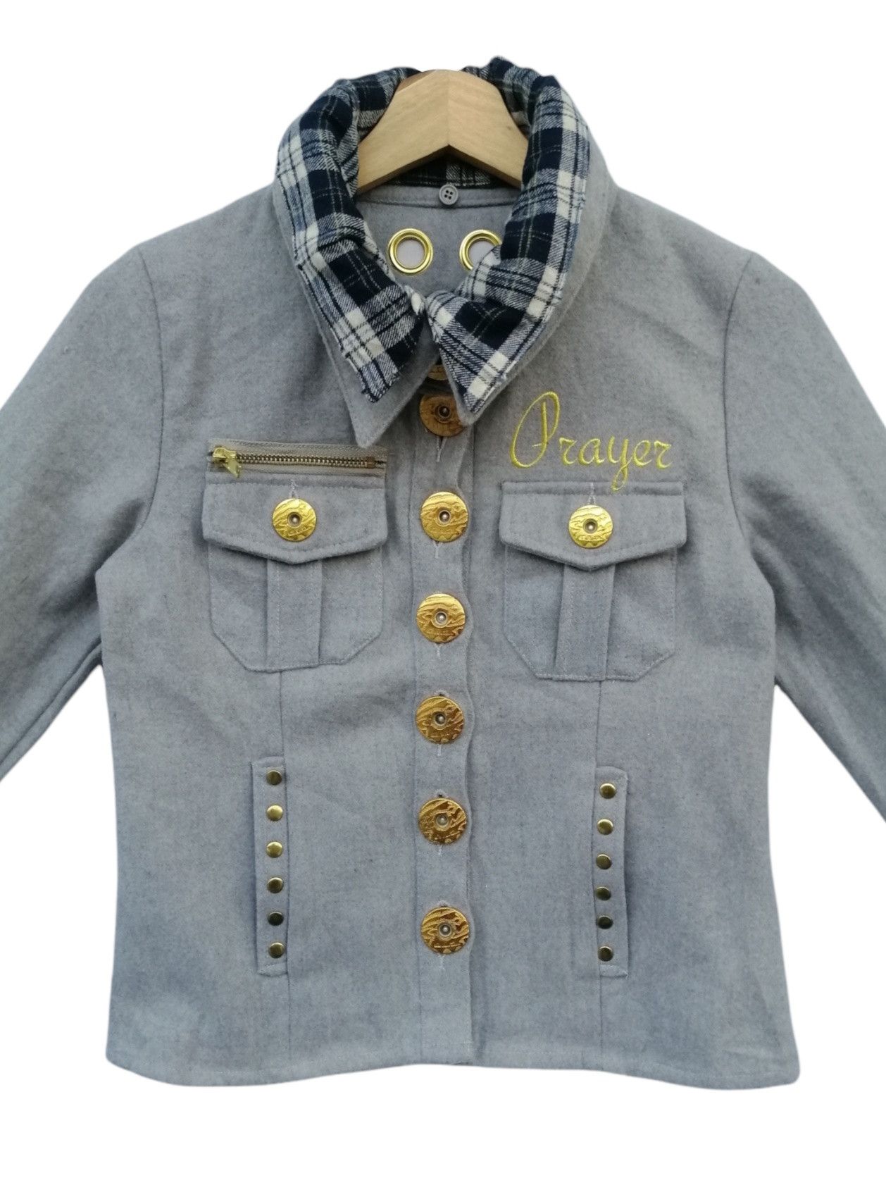Japanese Brand × Vintage Vintage d.i.a Cross Back Print Jacket Size XS / US 0-2 / IT 36-38 - 3 Thumbnail