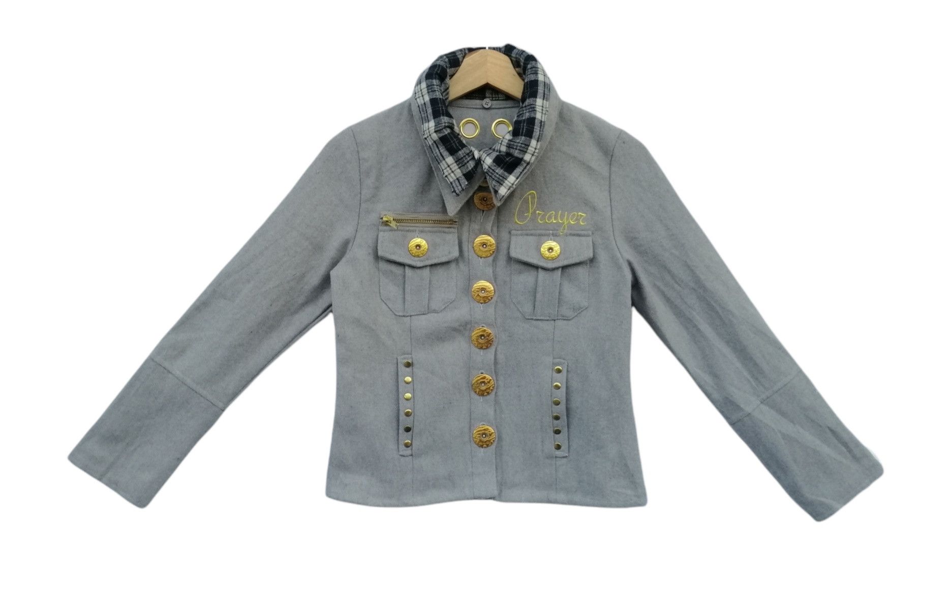Japanese Brand × Vintage Vintage d.i.a Cross Back Print Jacket Size XS / US 0-2 / IT 36-38 - 2 Thumbnail