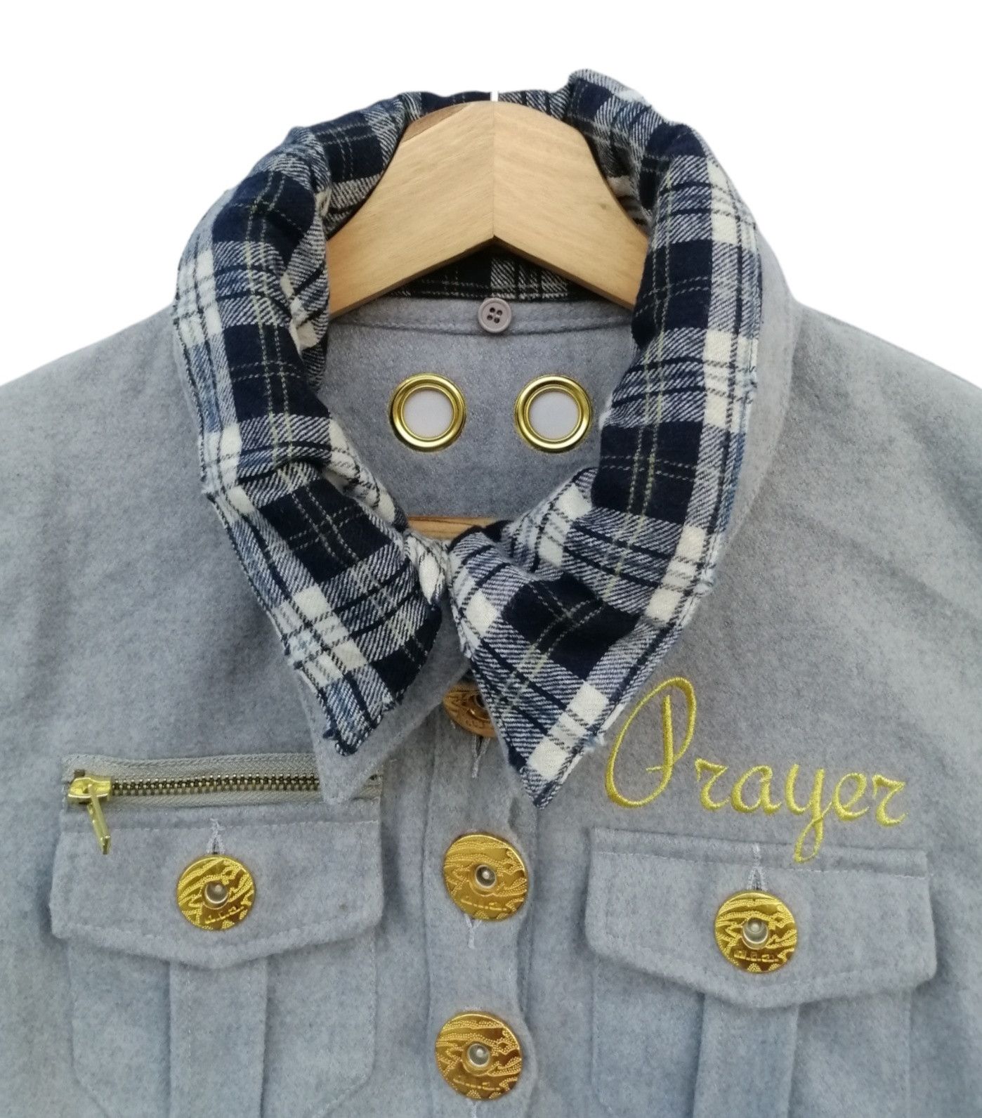 Japanese Brand × Vintage Vintage d.i.a Cross Back Print Jacket Size XS / US 0-2 / IT 36-38 - 5 Thumbnail