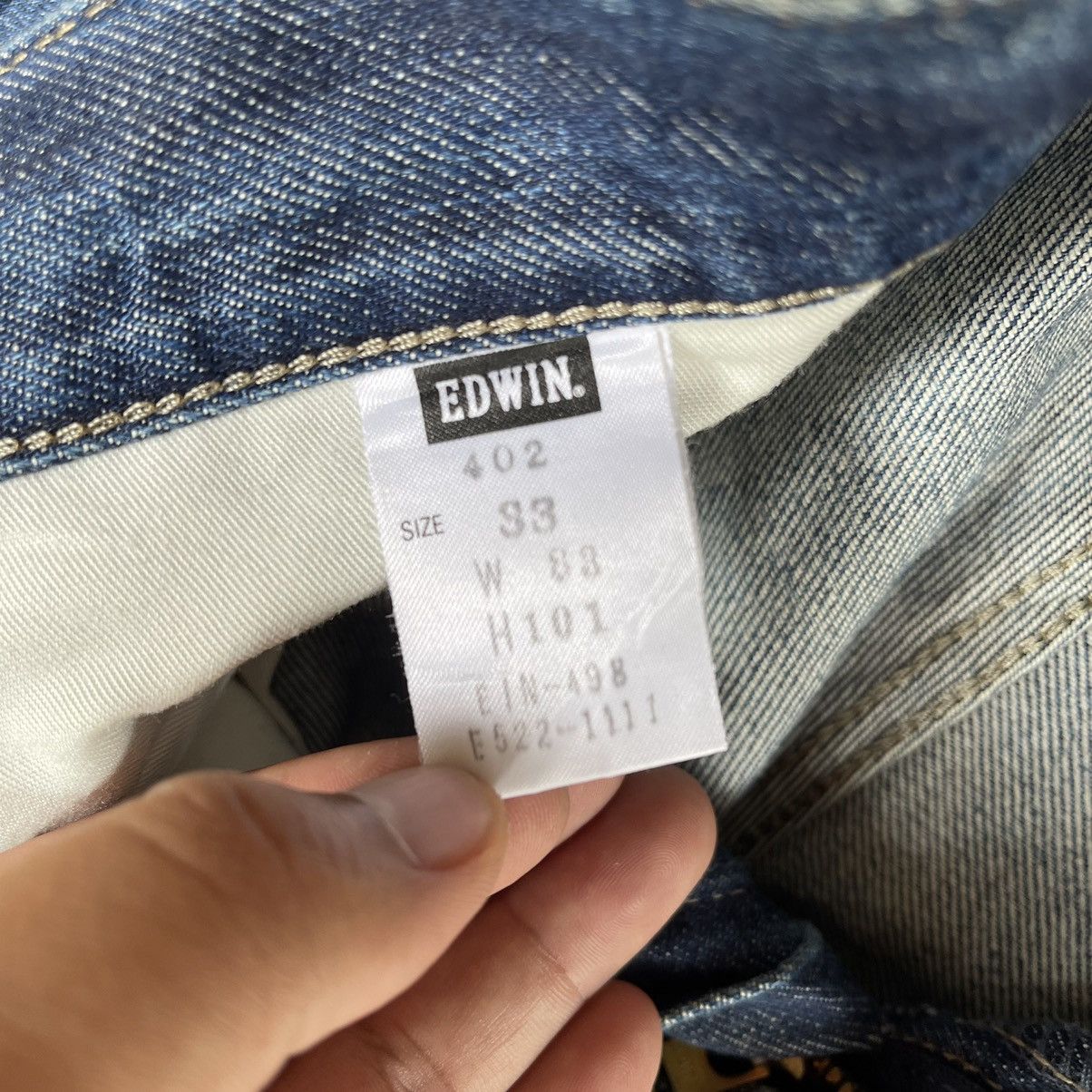 Edwin Vintage Edwin 402 Denim Jeans Distressed Jeans W 32 Size US 32 / EU 48 - 16 Thumbnail