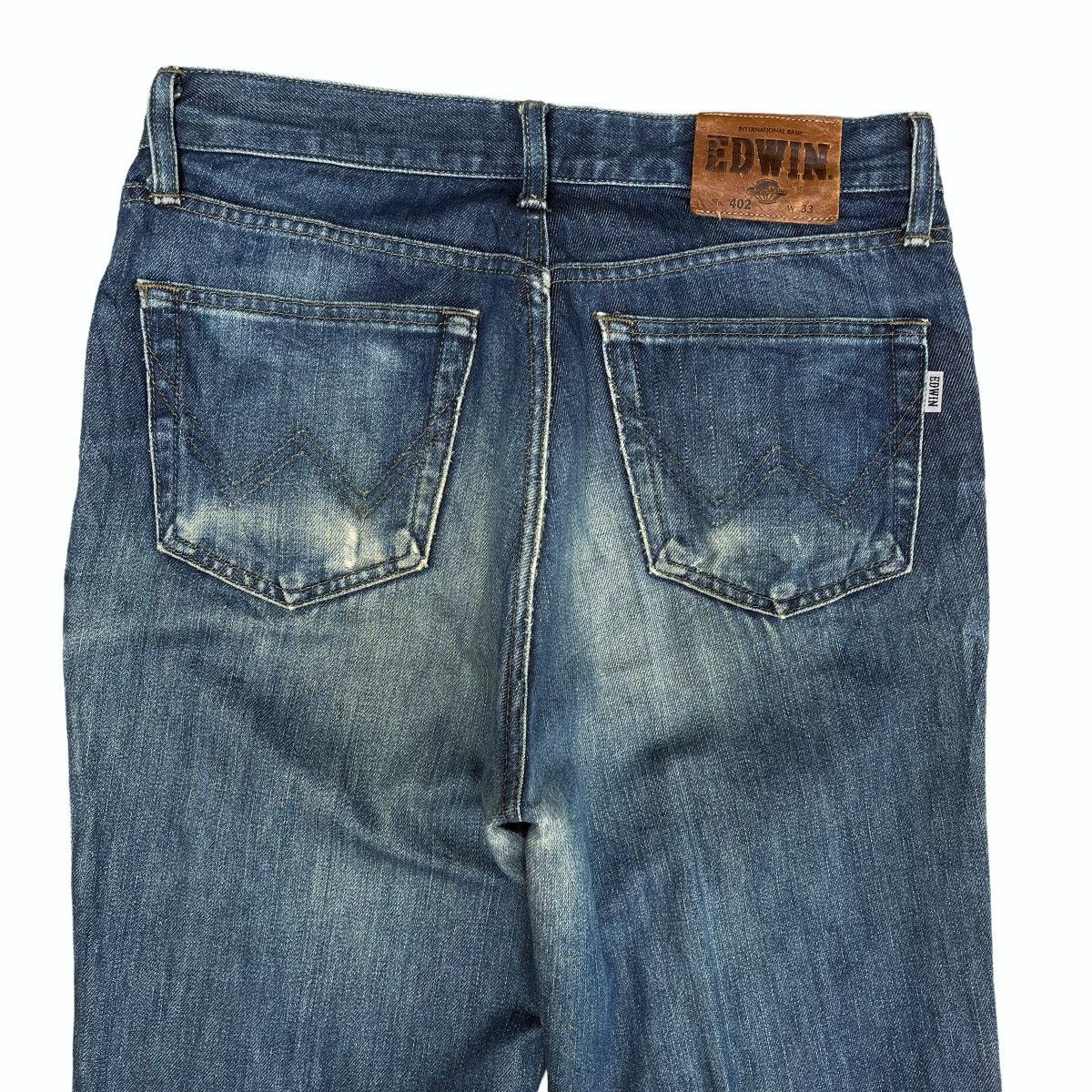 Edwin Vintage Edwin 402 Denim Jeans Distressed Jeans W 32 Size US 32 / EU 48 - 11 Thumbnail
