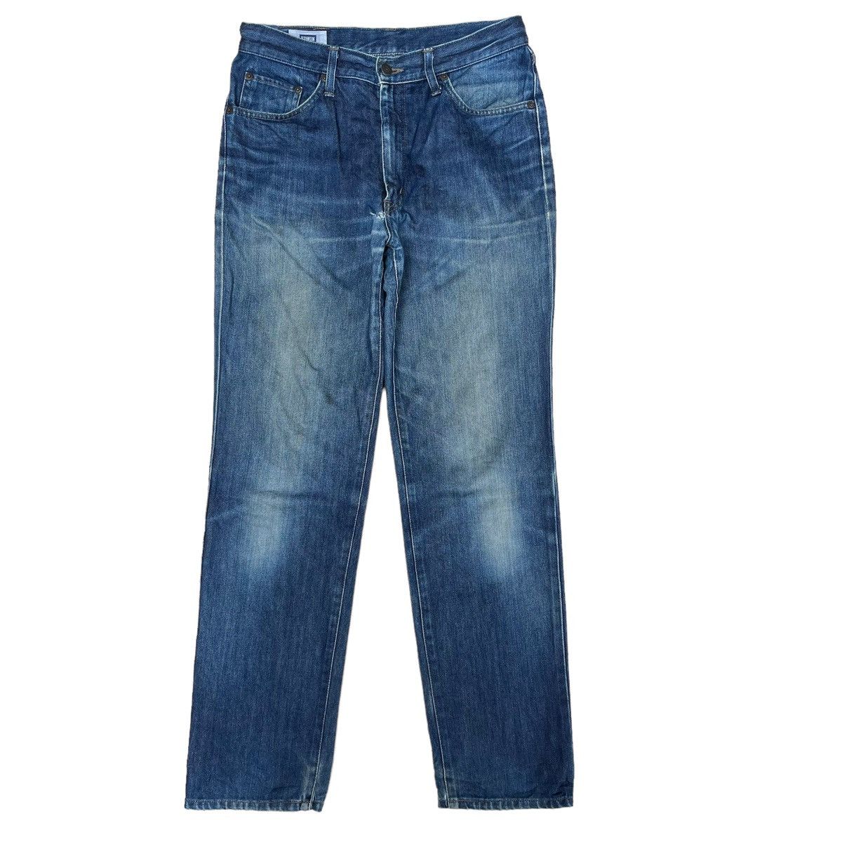 Edwin Vintage Edwin 402 Denim Jeans Distressed Jeans W 32 Size US 32 / EU 48 - 2 Thumbnail