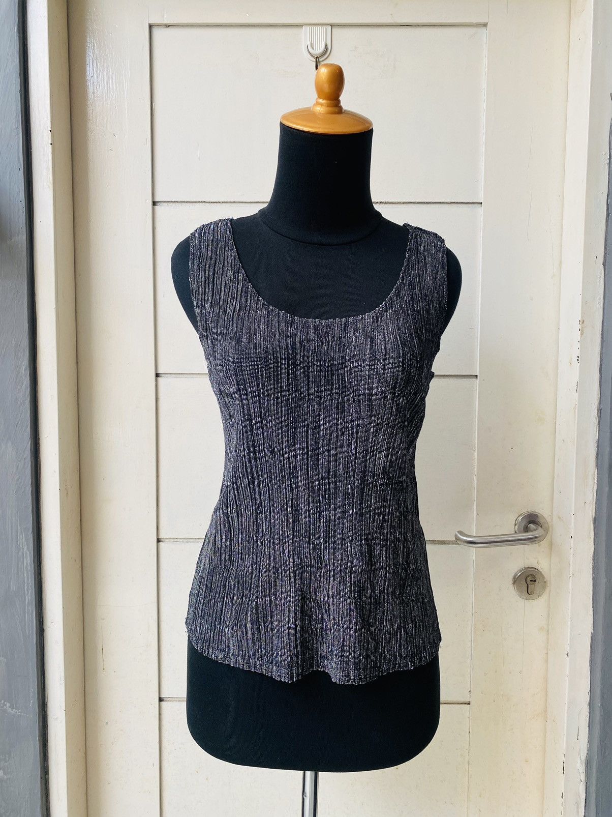 Issey Miyake Pleats Please Glitch Top