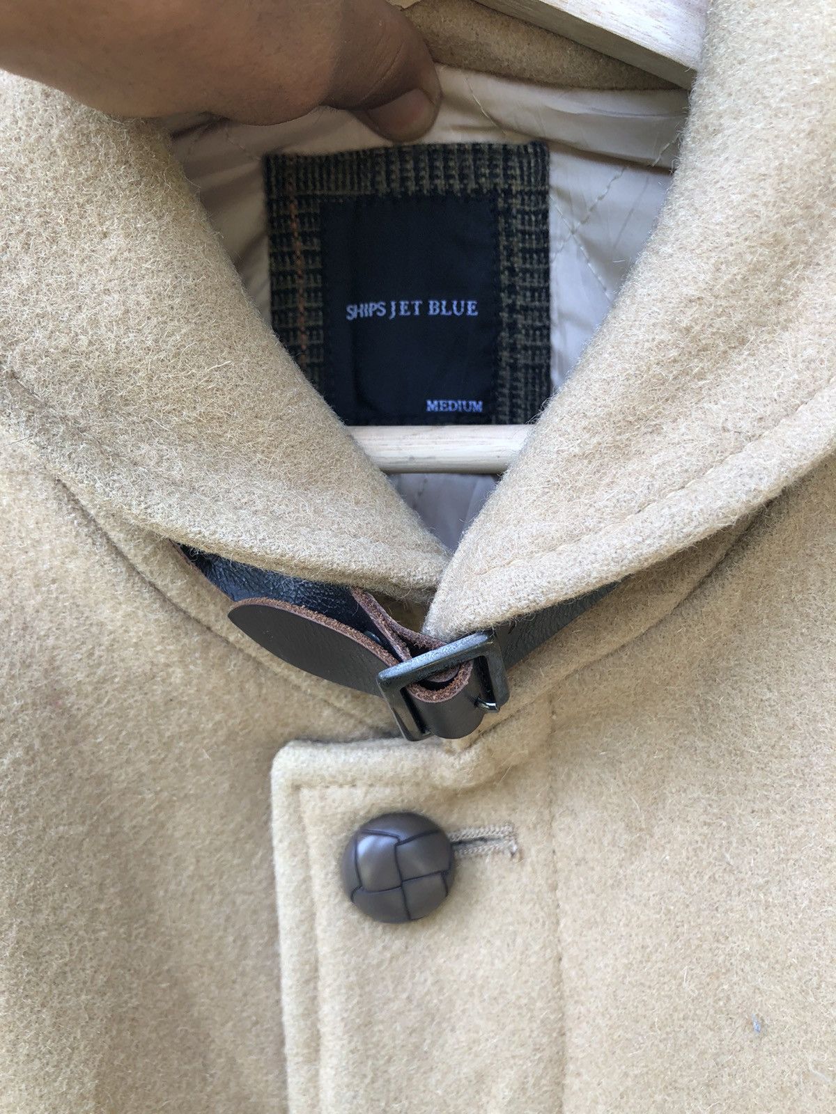 Japanese Brand 🔥JAPANESE BRAND SHIPS JET BLUE DUFFLE STYLE KACKET Size US M / EU 48-50 / 2 - 3 Thumbnail