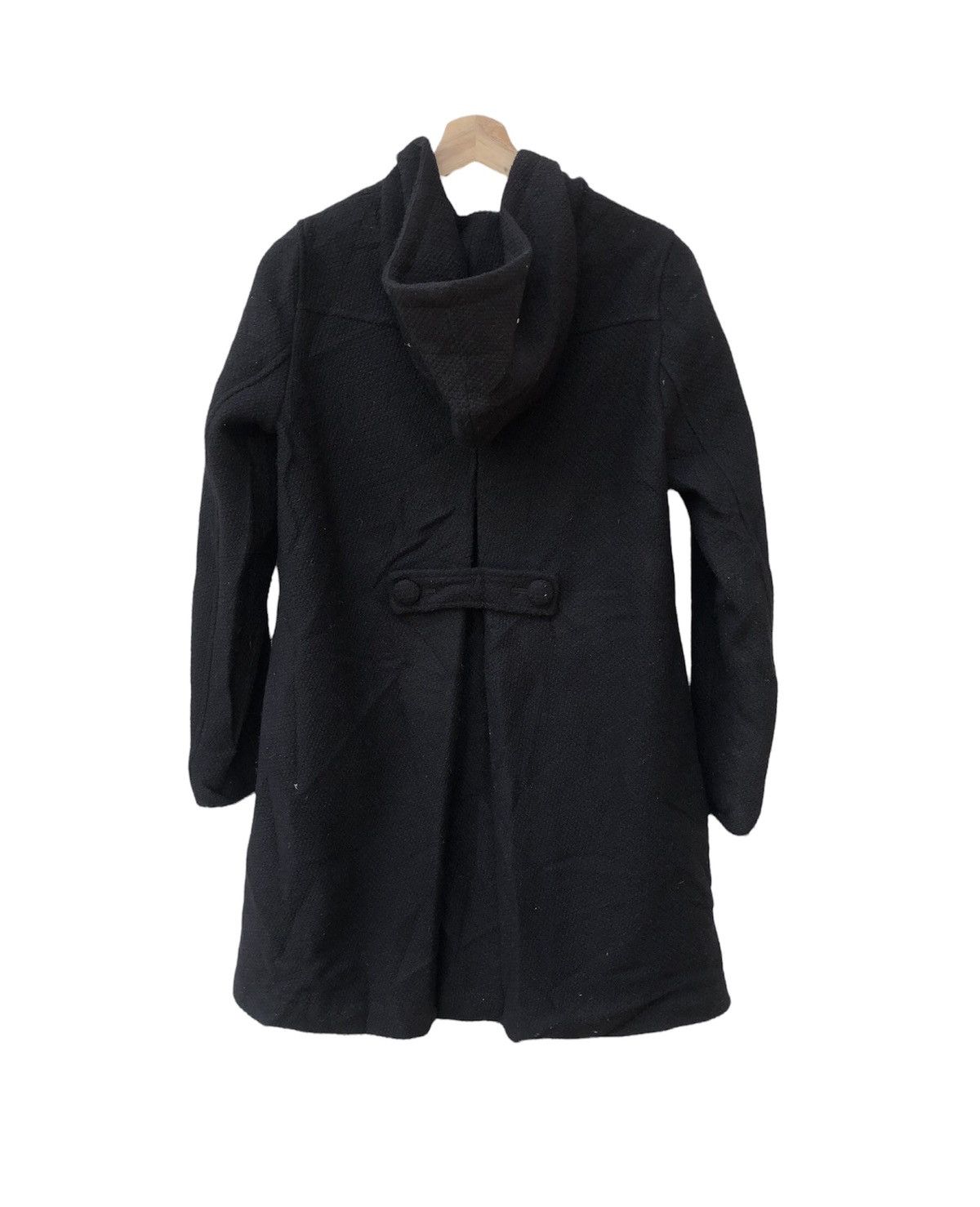 Lacoste Lacoste Long Coat Hoodie Jacket Black Logo Size M / US 6-8 / IT 42-44 - 2 Thumbnail