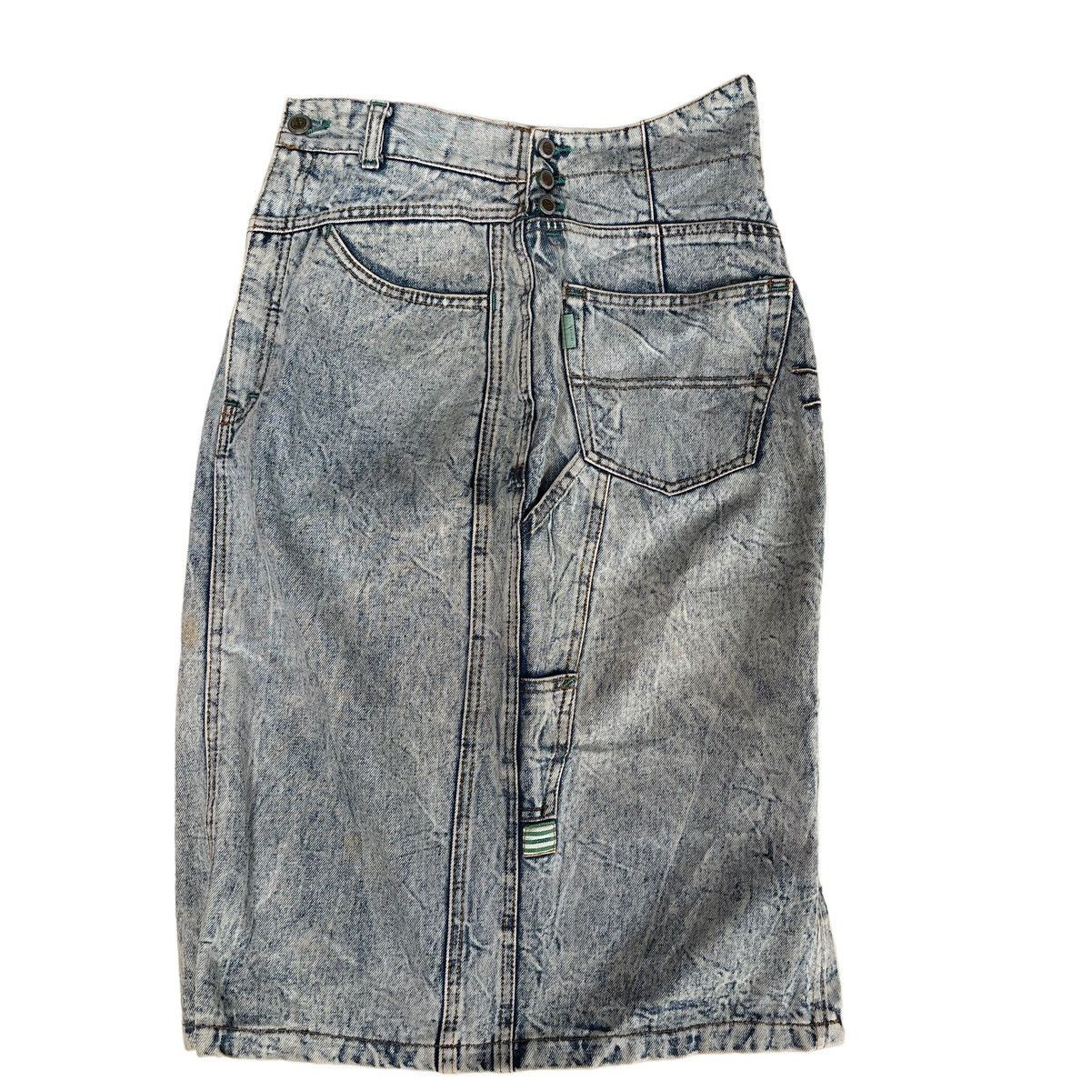 Other Marcel Dachet Acid Wash Skirt Australia Made Acid Wash Skirt Size 27" / US 4 / IT 40 - 11 Thumbnail