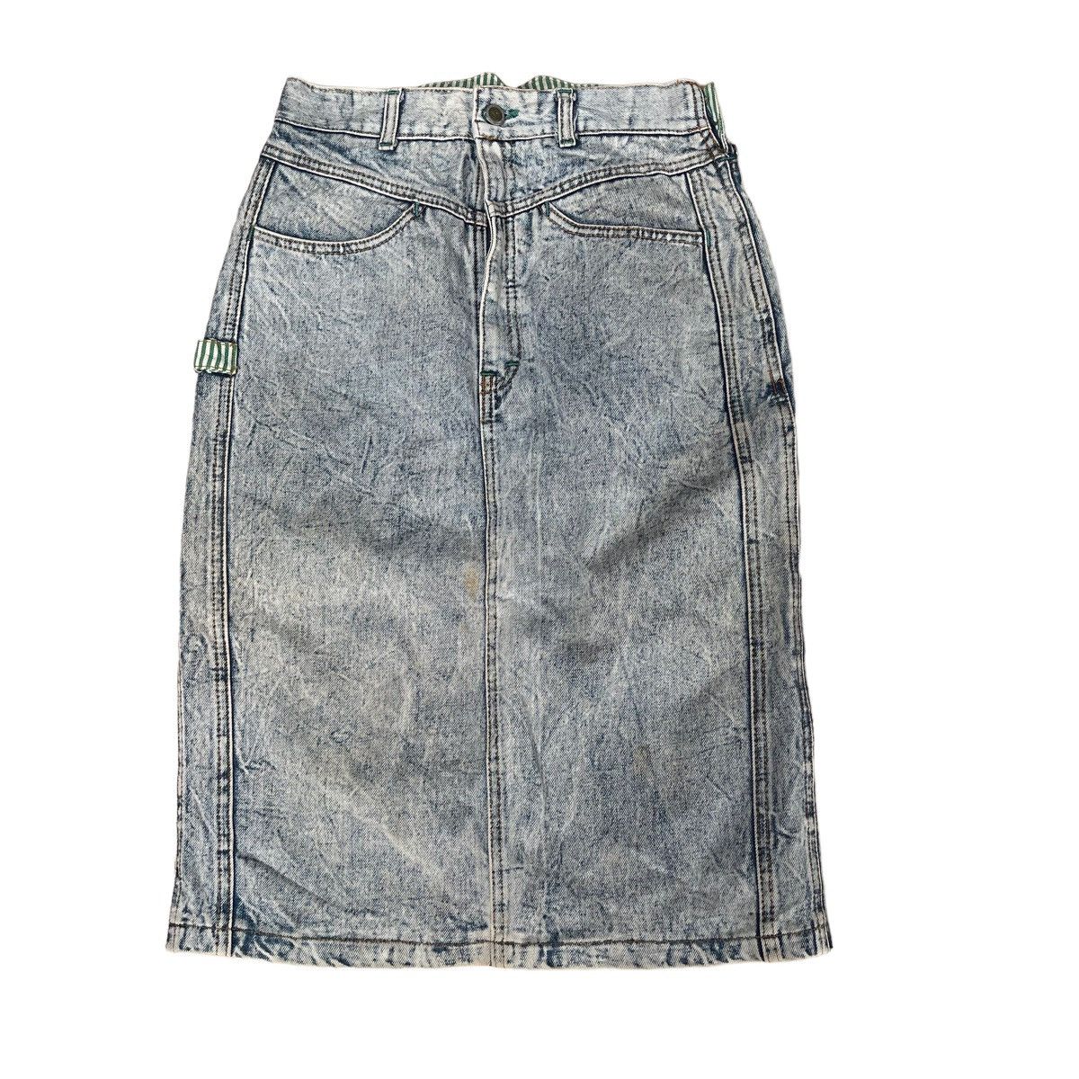 Other Marcel Dachet Acid Wash Skirt Australia Made Acid Wash Skirt Size 27" / US 4 / IT 40 - 2 Thumbnail