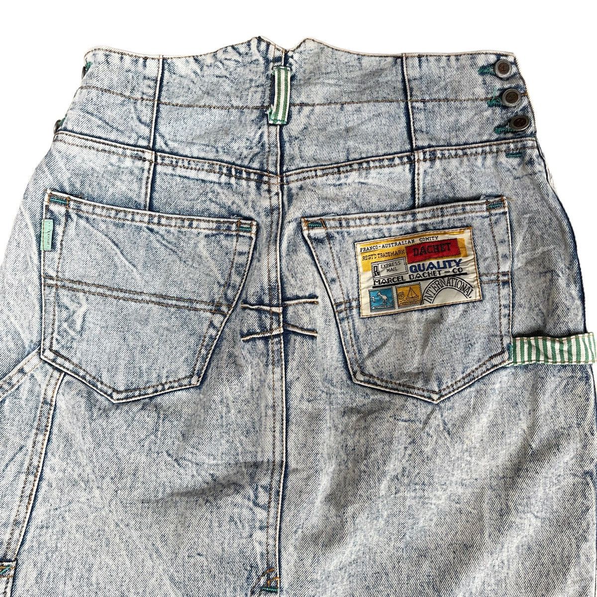 Other Marcel Dachet Acid Wash Skirt Australia Made Acid Wash Skirt Size 27" / US 4 / IT 40 - 9 Thumbnail