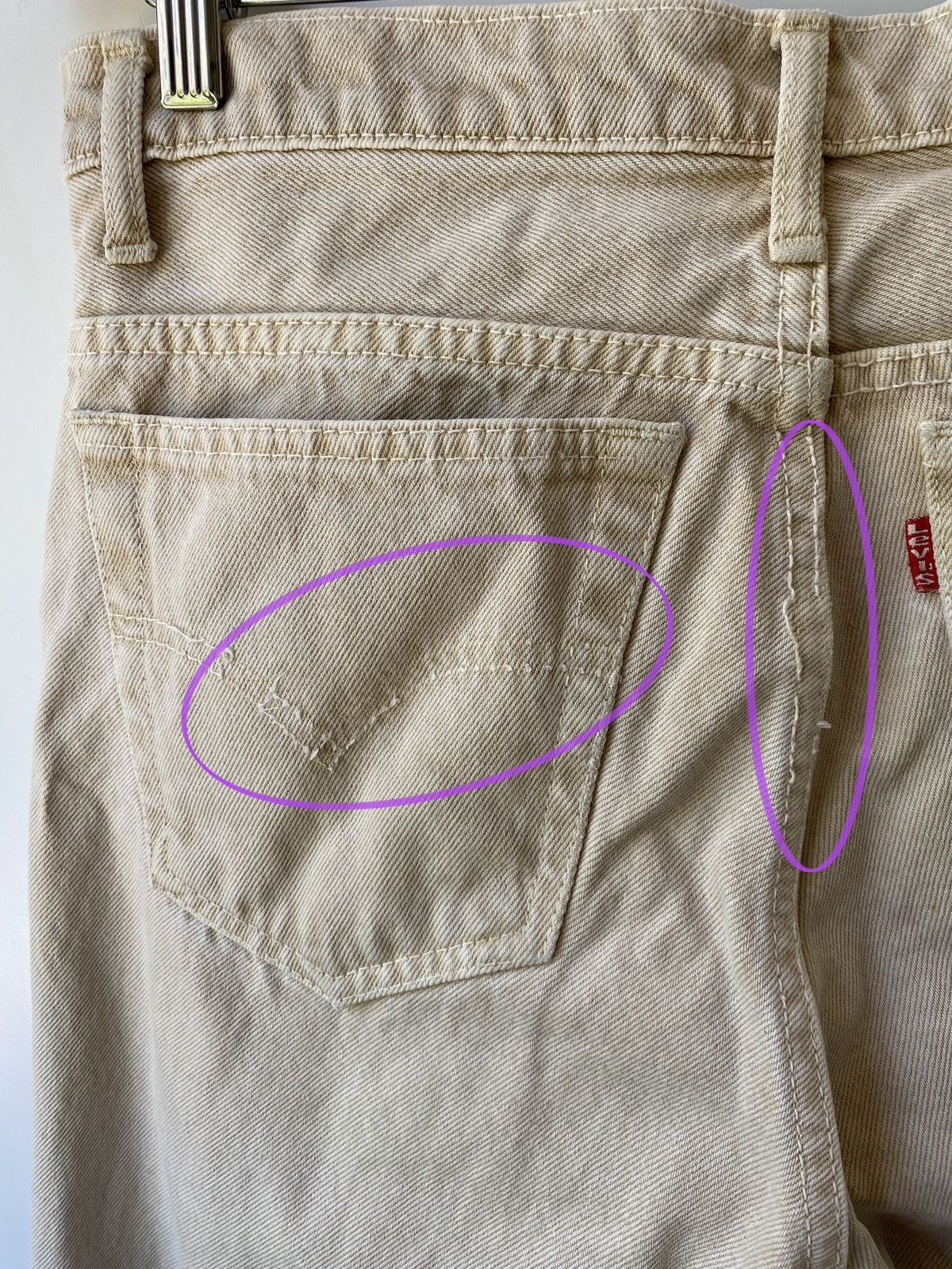 Levi's 🇺🇸 Vintage 90s Levi’s 550 Made in USA 30X32 Rare Retro Y2K Size US 32 / EU 48 - 14 Thumbnail