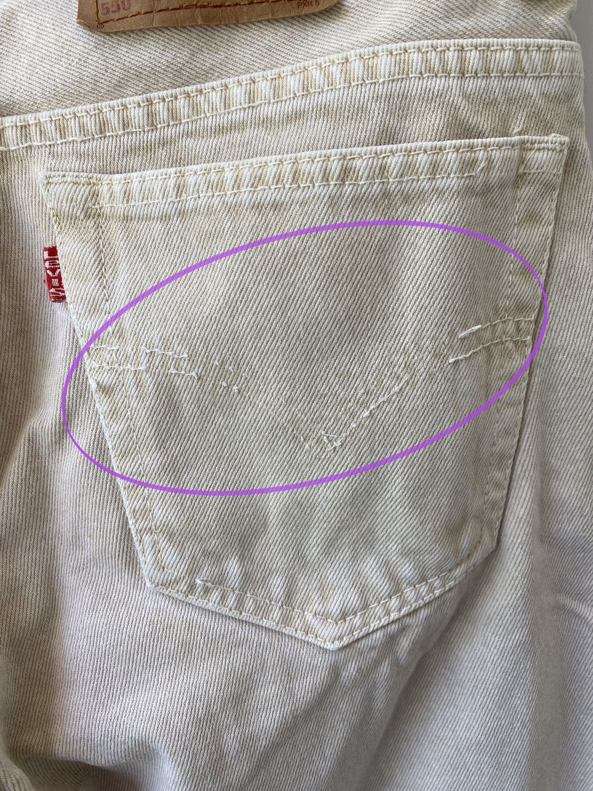 Levi's 🇺🇸 Vintage 90s Levi’s 550 Made in USA 30X32 Rare Retro Y2K Size US 32 / EU 48 - 13 Thumbnail
