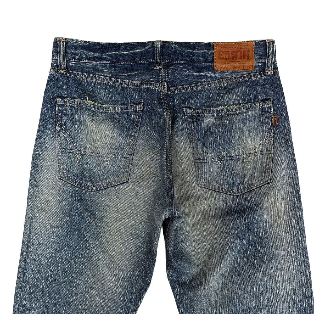 Edwin Vintage Edwin 505 Selvedge Denim Jeans Distressed Jeans 32 Size US 32 / EU 48 - 11 Thumbnail