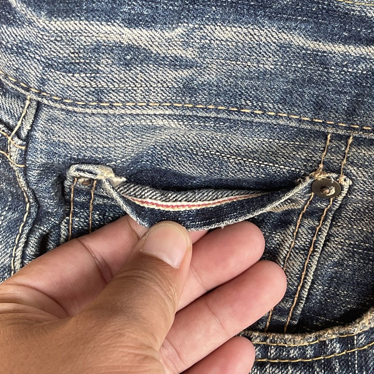 Edwin Vintage Edwin 505 Selvedge Denim Jeans Distressed Jeans 32 Size US 32 / EU 48 - 16 Thumbnail