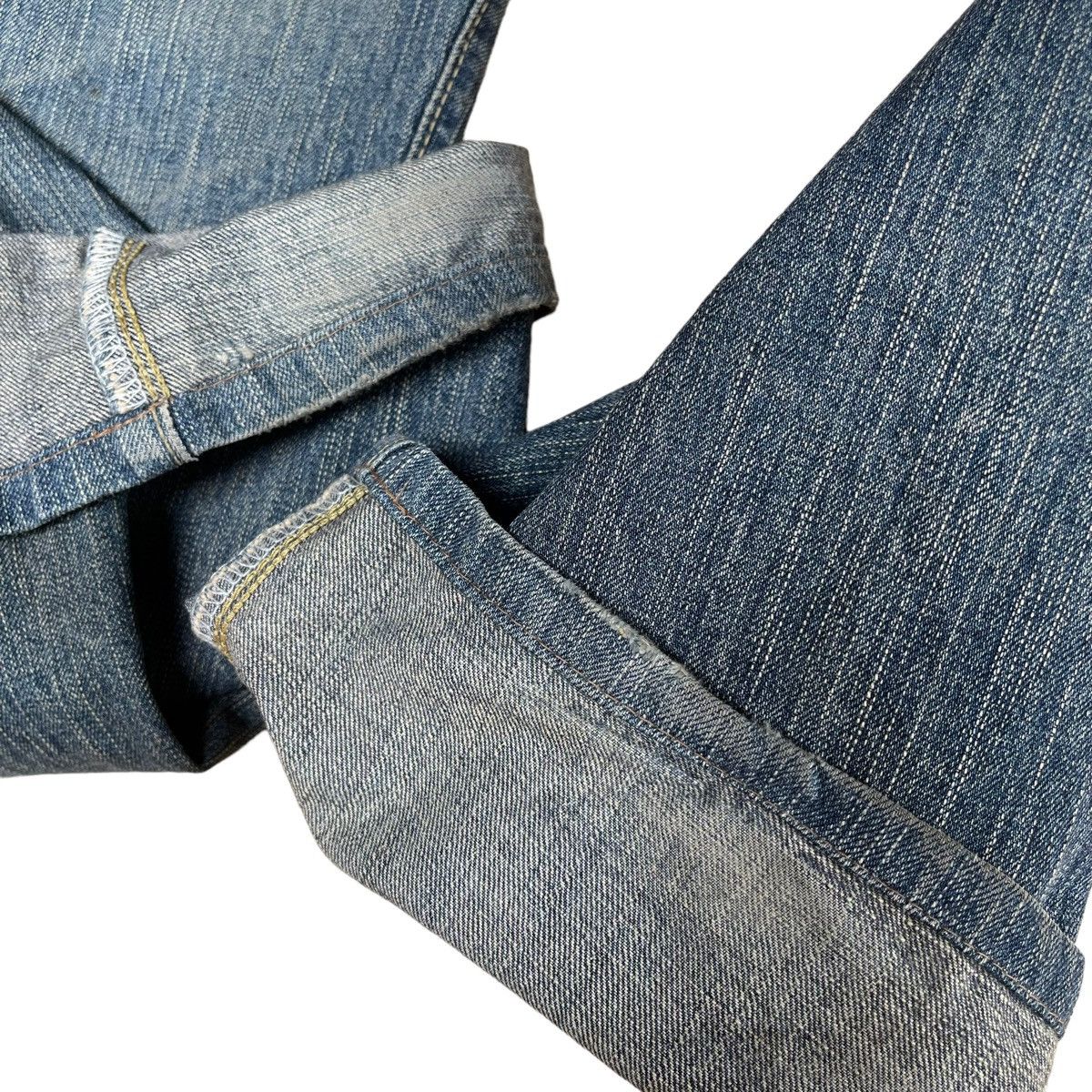 Edwin Vintage Edwin 505 Selvedge Denim Jeans Distressed Jeans 32 Size US 32 / EU 48 - 14 Thumbnail