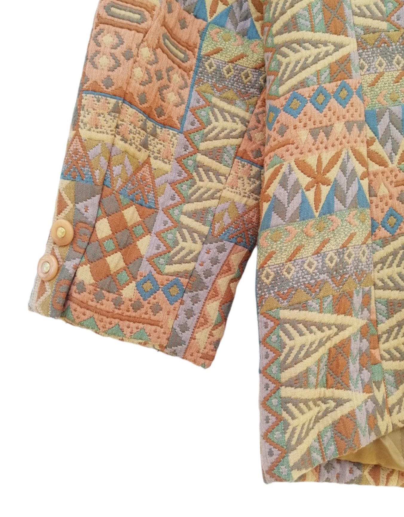 Japanese Brand Vintage MIYUKI TOKYO Native Design Coats Size L / US 10 / IT 46 - 7 Thumbnail