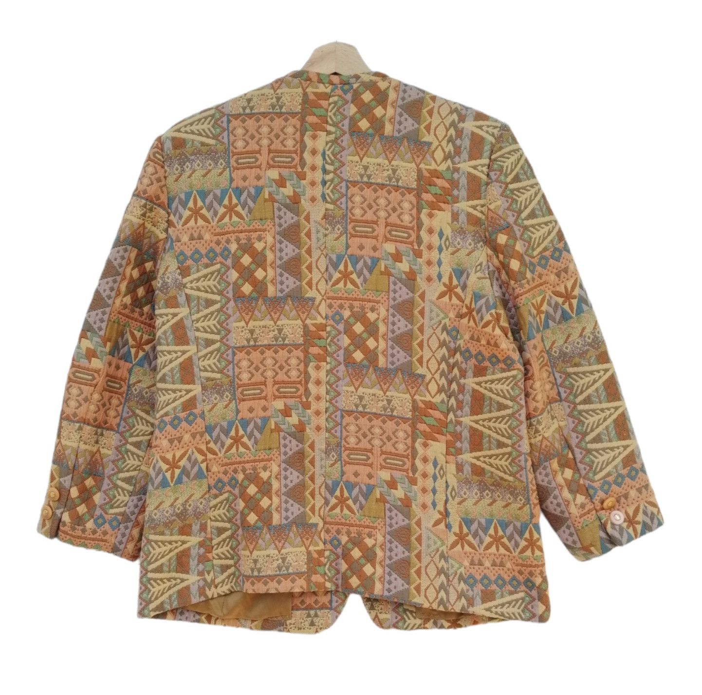 Japanese Brand Vintage MIYUKI TOKYO Native Design Coats Size L / US 10 / IT 46 - 5 Thumbnail