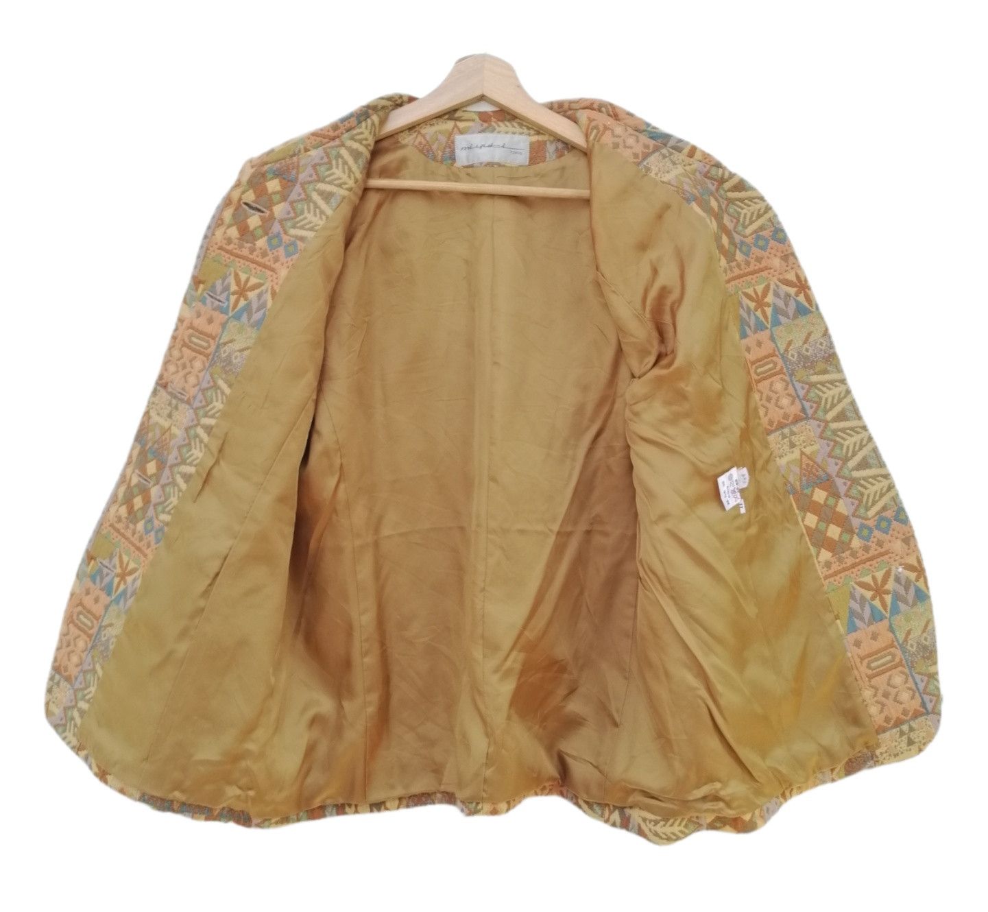 Japanese Brand Vintage MIYUKI TOKYO Native Design Coats Size L / US 10 / IT 46 - 11 Thumbnail
