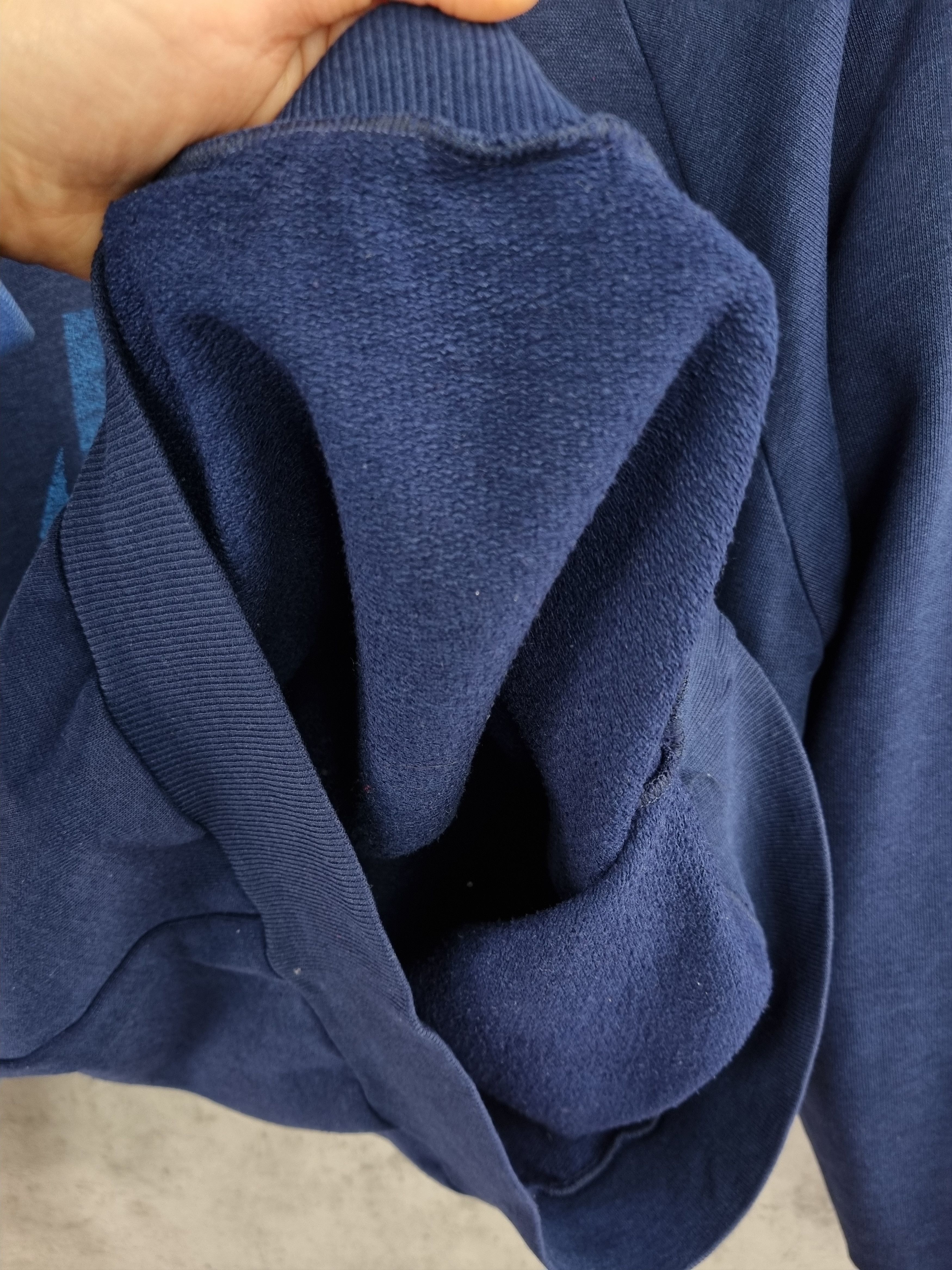 Nike × Vintage 80s NIKE Thrashed Washed Logo Faded Sweatshirt Size US M / EU 48-50 / 2 - 8 Thumbnail