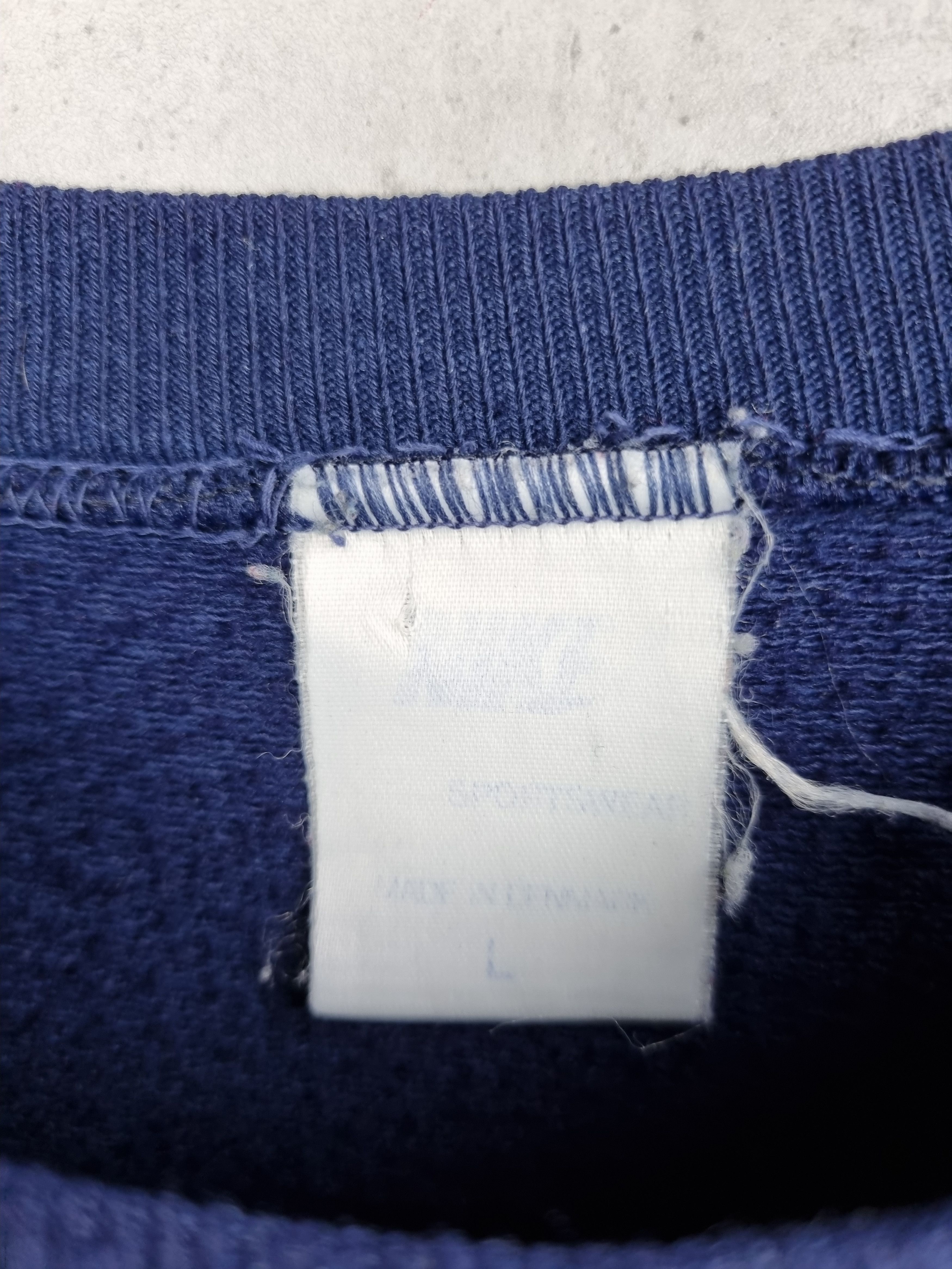 Nike × Vintage 80s NIKE Thrashed Washed Logo Faded Sweatshirt Size US M / EU 48-50 / 2 - 6 Thumbnail