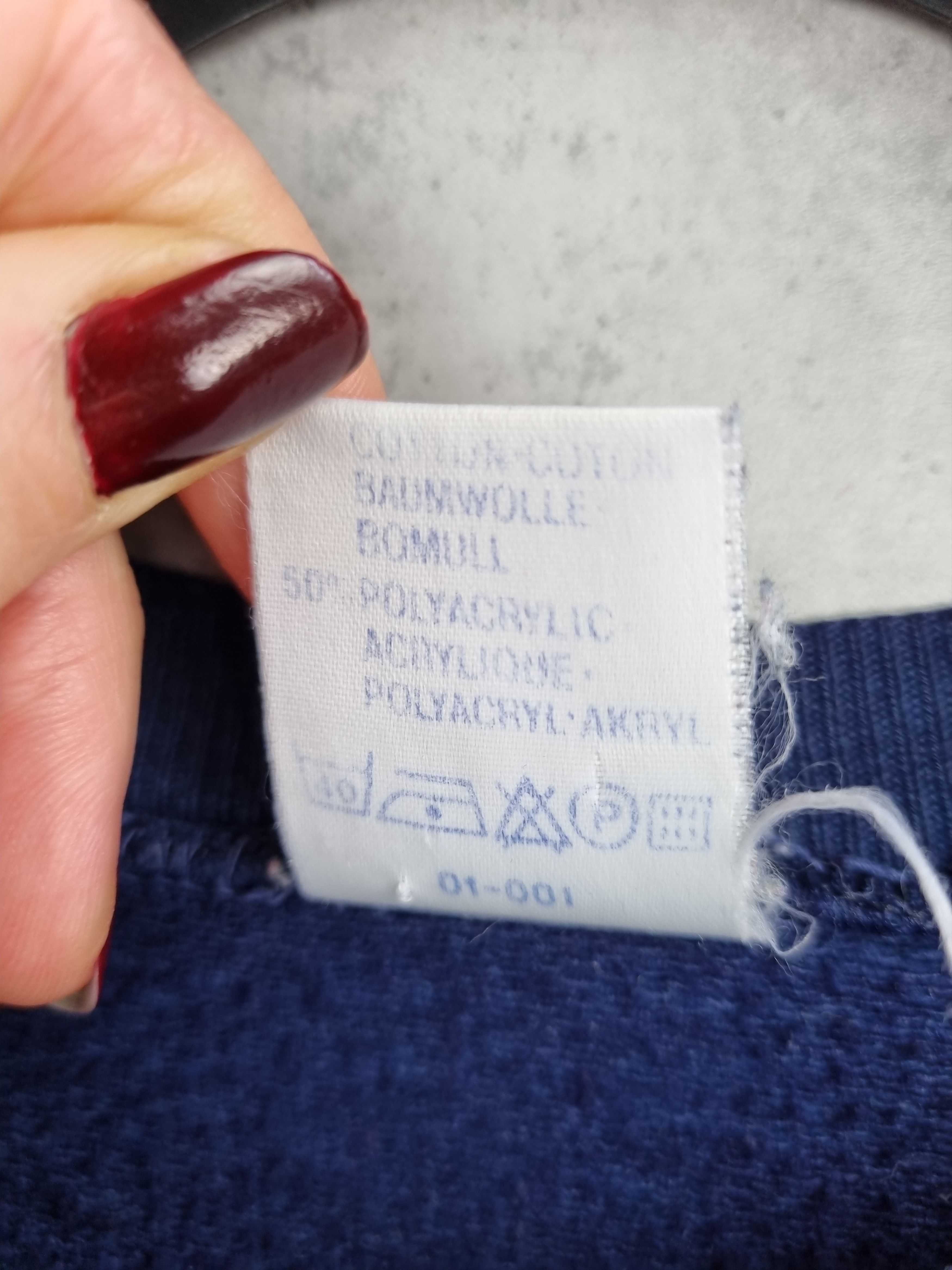 Nike × Vintage 80s NIKE Thrashed Washed Logo Faded Sweatshirt Size US M / EU 48-50 / 2 - 7 Thumbnail