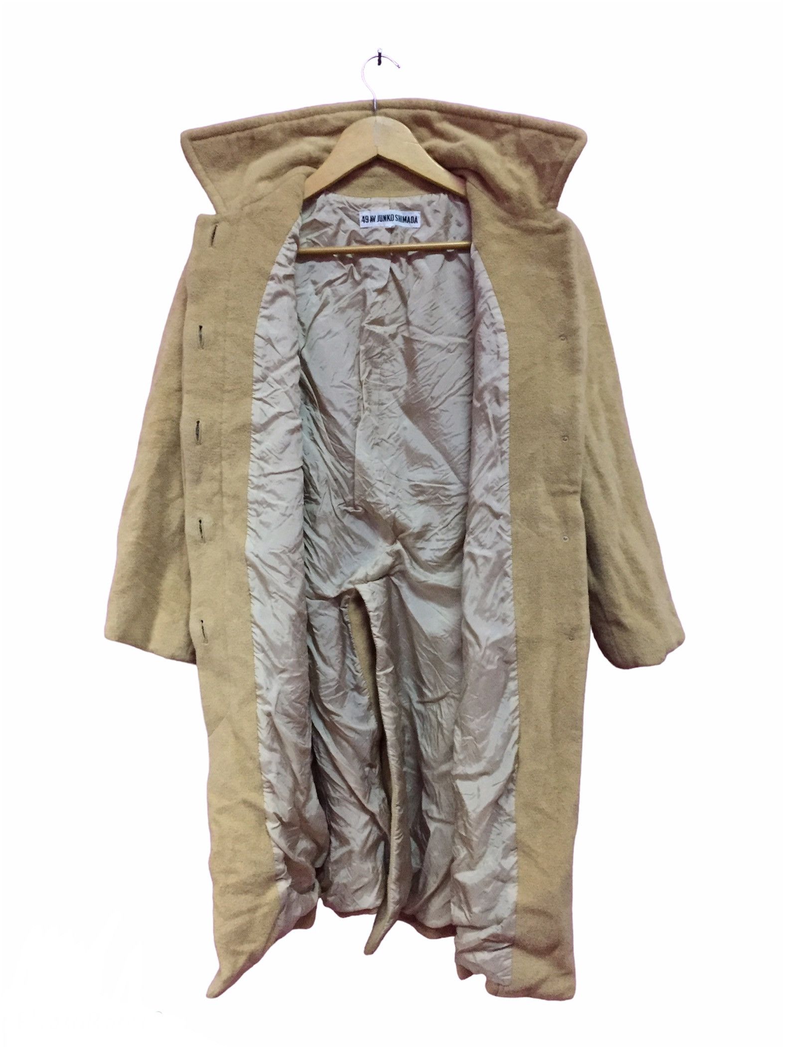 Japanese Brand Junko Shimada Wool Long Jackets Size US L / EU 52-54 / 3 - 3 Thumbnail