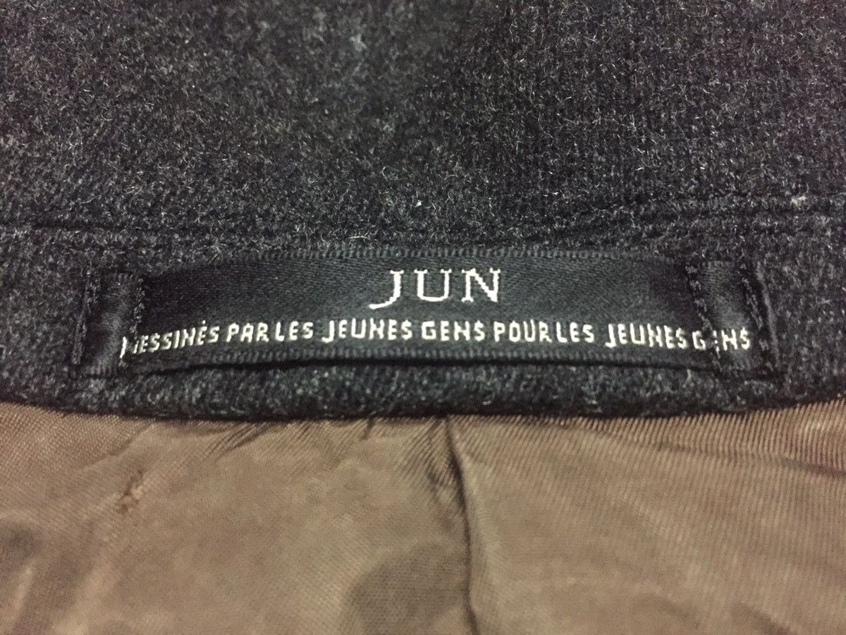 Japanese Brand Jun Men Wool Long Jackets Size US M / EU 48-50 / 2 - 4 Thumbnail