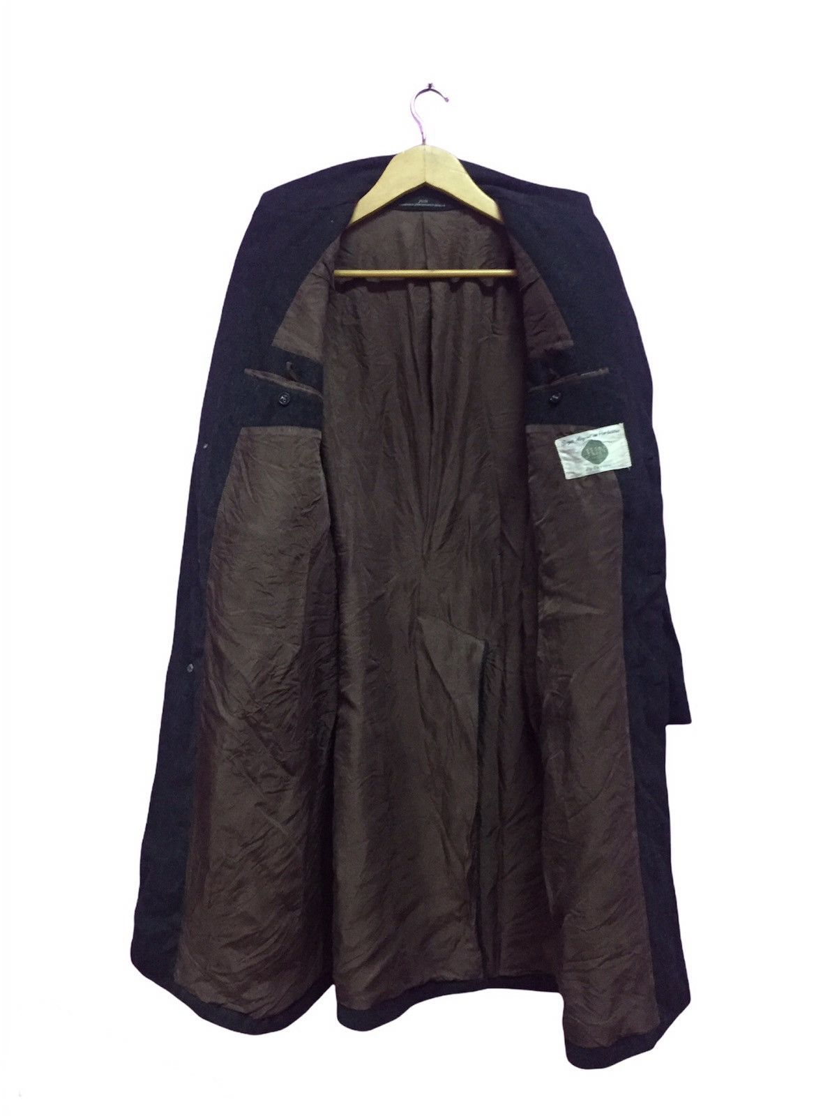 Japanese Brand Jun Men Wool Long Jackets Size US M / EU 48-50 / 2 - 3 Thumbnail