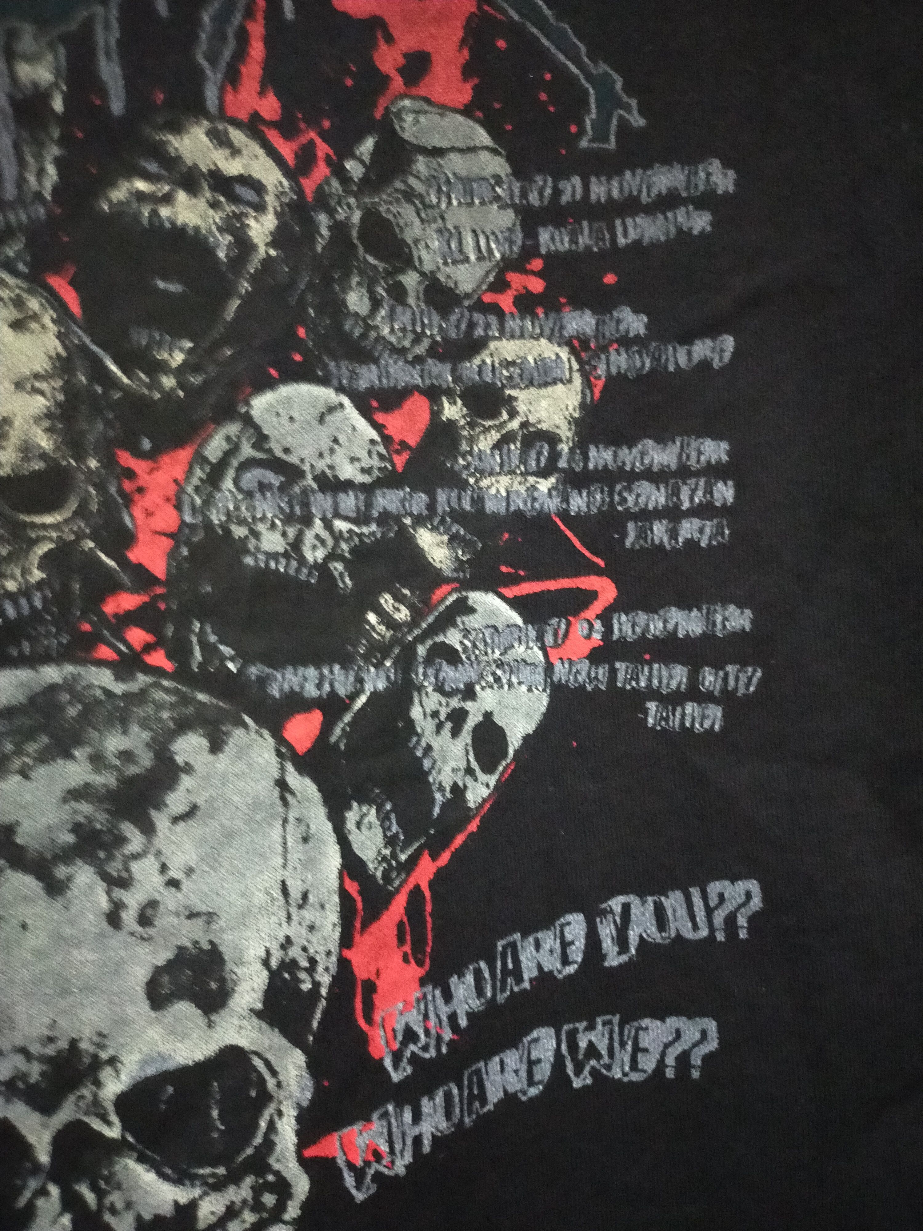 Band Tees One Of Rock Seditionaries Punk Skull Zip Up Hoodie Size US M / EU 48-50 / 2 - 6 Thumbnail