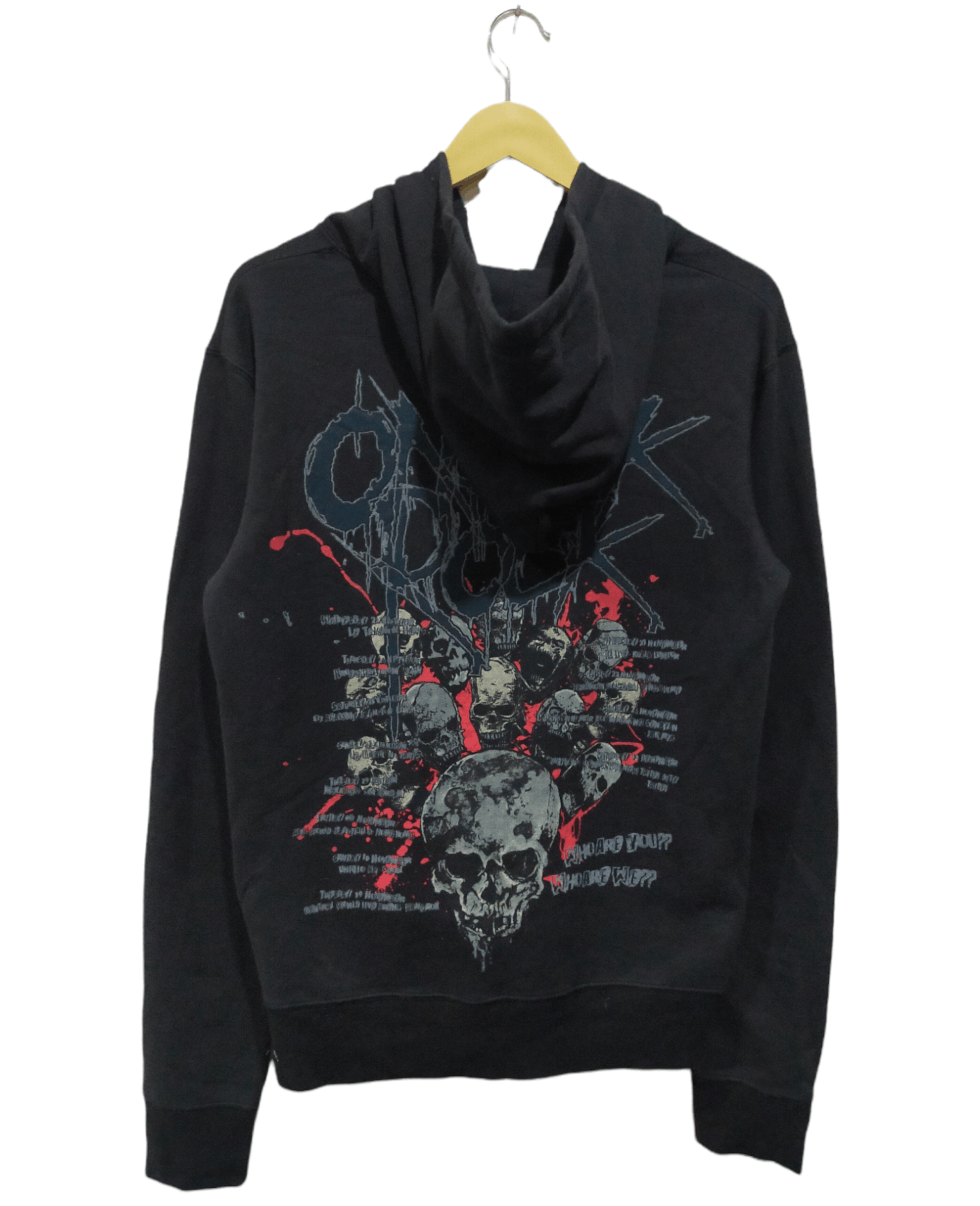 Band Tees One Of Rock Seditionaries Punk Skull Zip Up Hoodie Size US M / EU 48-50 / 2 - 8 Thumbnail