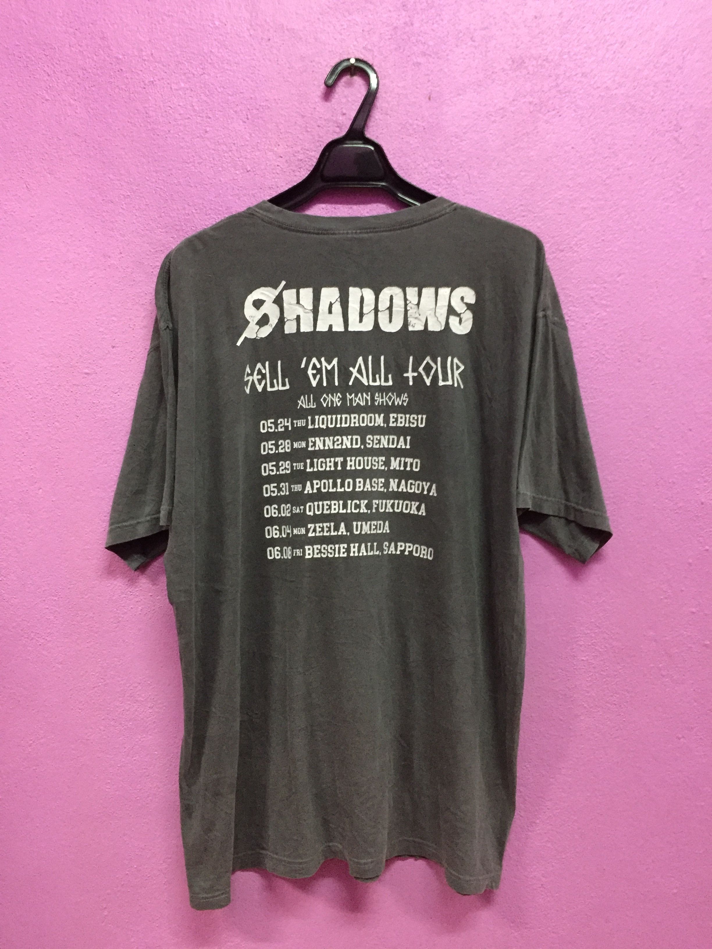 Band Tees Shadow Band Sell ‘Em All Tour Tee Size XL Size US XL / EU 56 / 4 - 2 Thumbnail