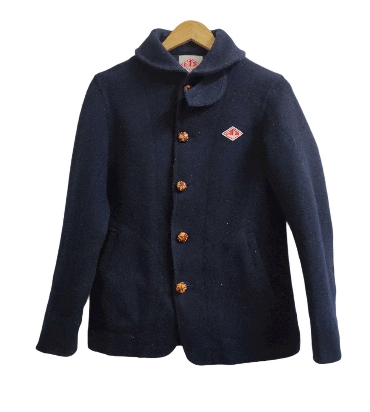 Danton Danton 🇫🇷 Vetements De Travail Workwear Wool Jacket Size S / US 4 / IT 40 - 1 Thumbnail